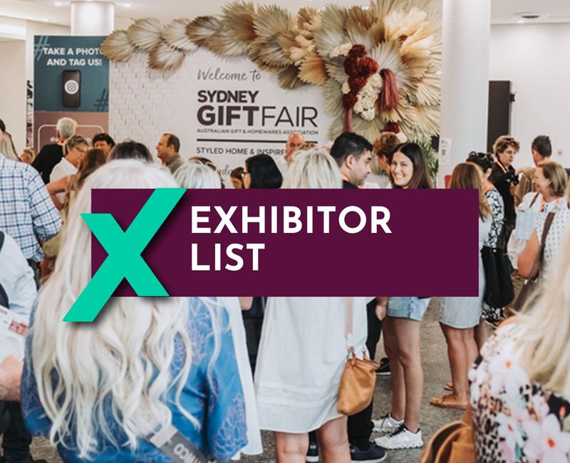 Find Exhibitors and Sessions Gift & Home Expo (Including Sydney Gift