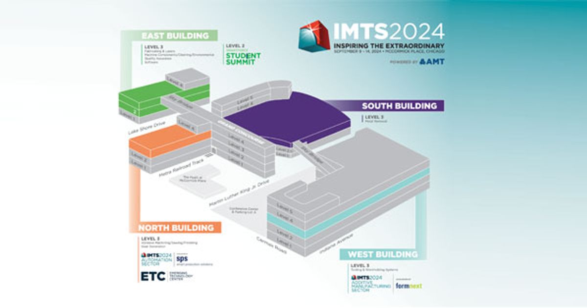 IMTS 2024 Floor Plan Reflects Manufacturing Strength and Growth IMTS 2024