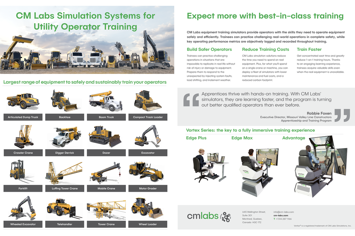 CM Labs Simulations Inc. The Utility Expo 2023