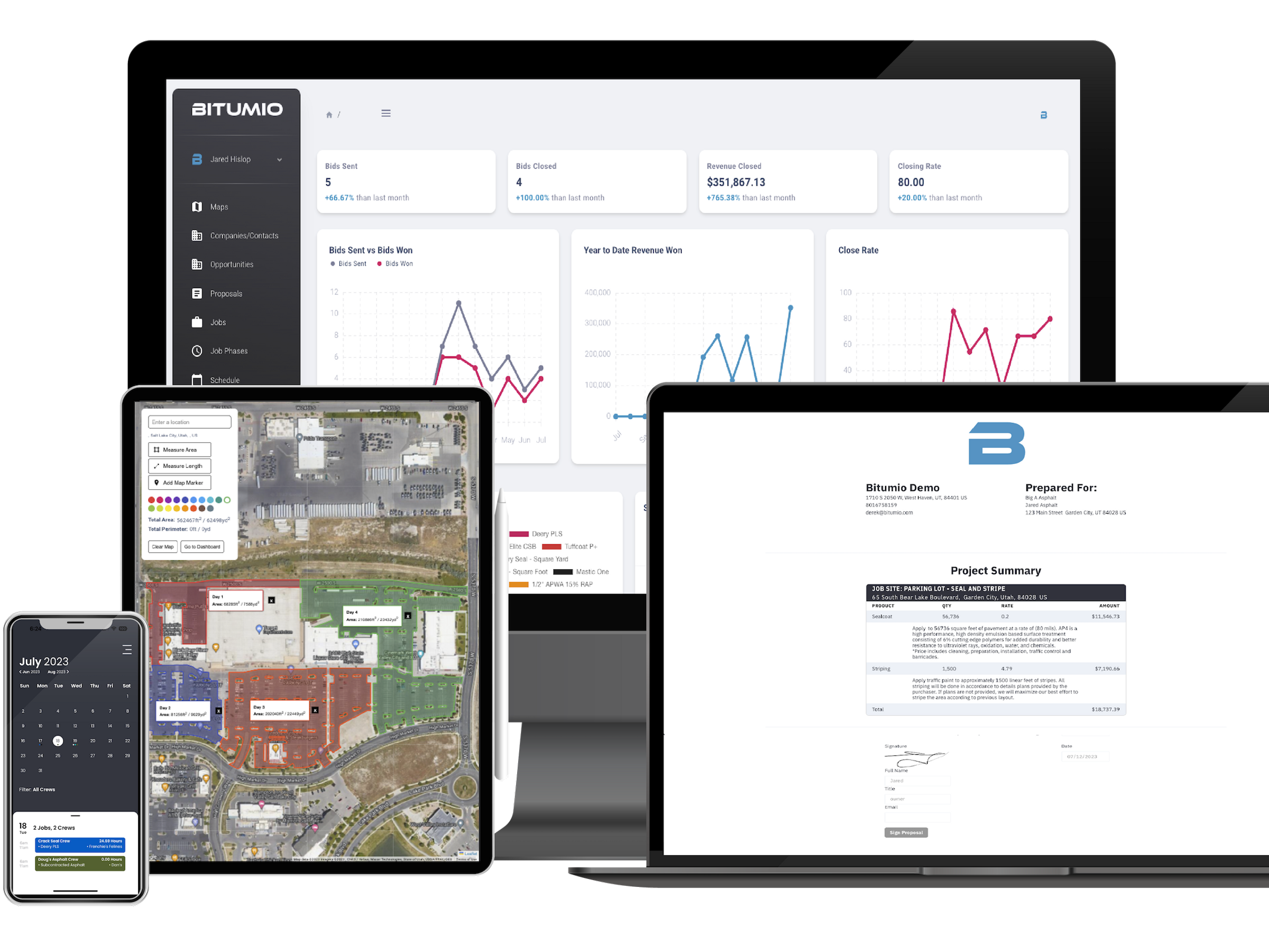 All-in-One Software for Asphalt Professionals