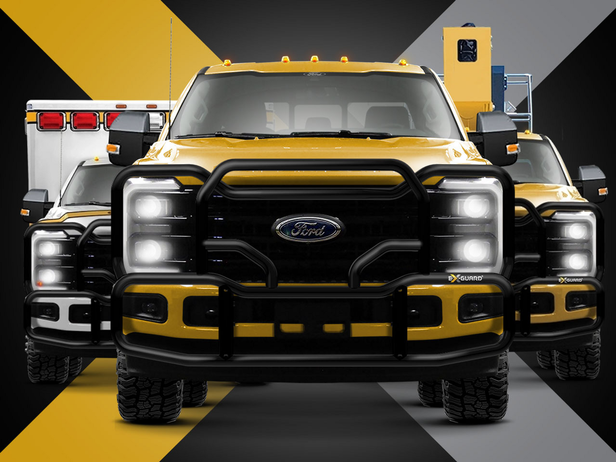 Ex-Guard Grille Guards for Pickups and Vans