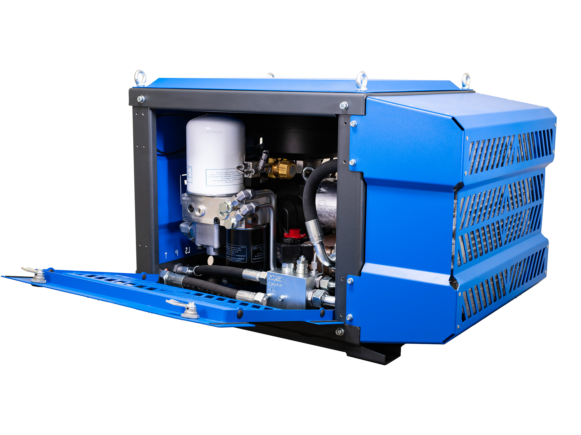 New DYNASET HKR Hydraulic Above Deck Compressor