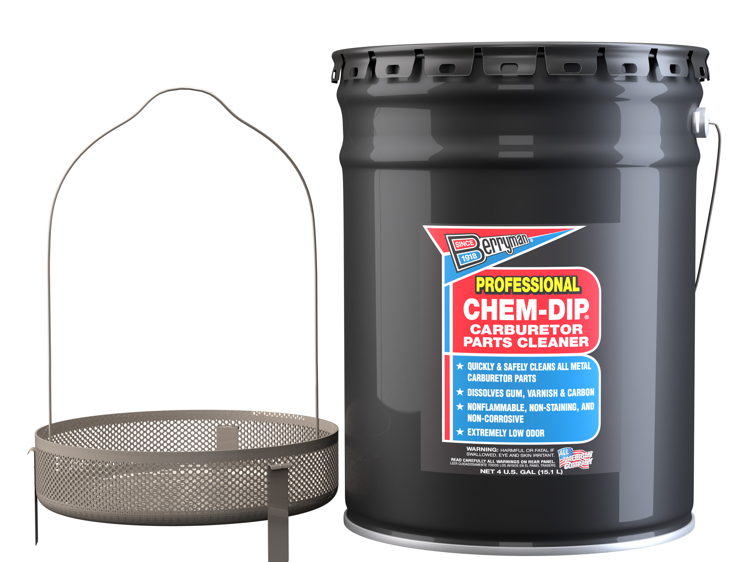 Berryman Professional Chem-Dip Carburetor Parts Cleaner