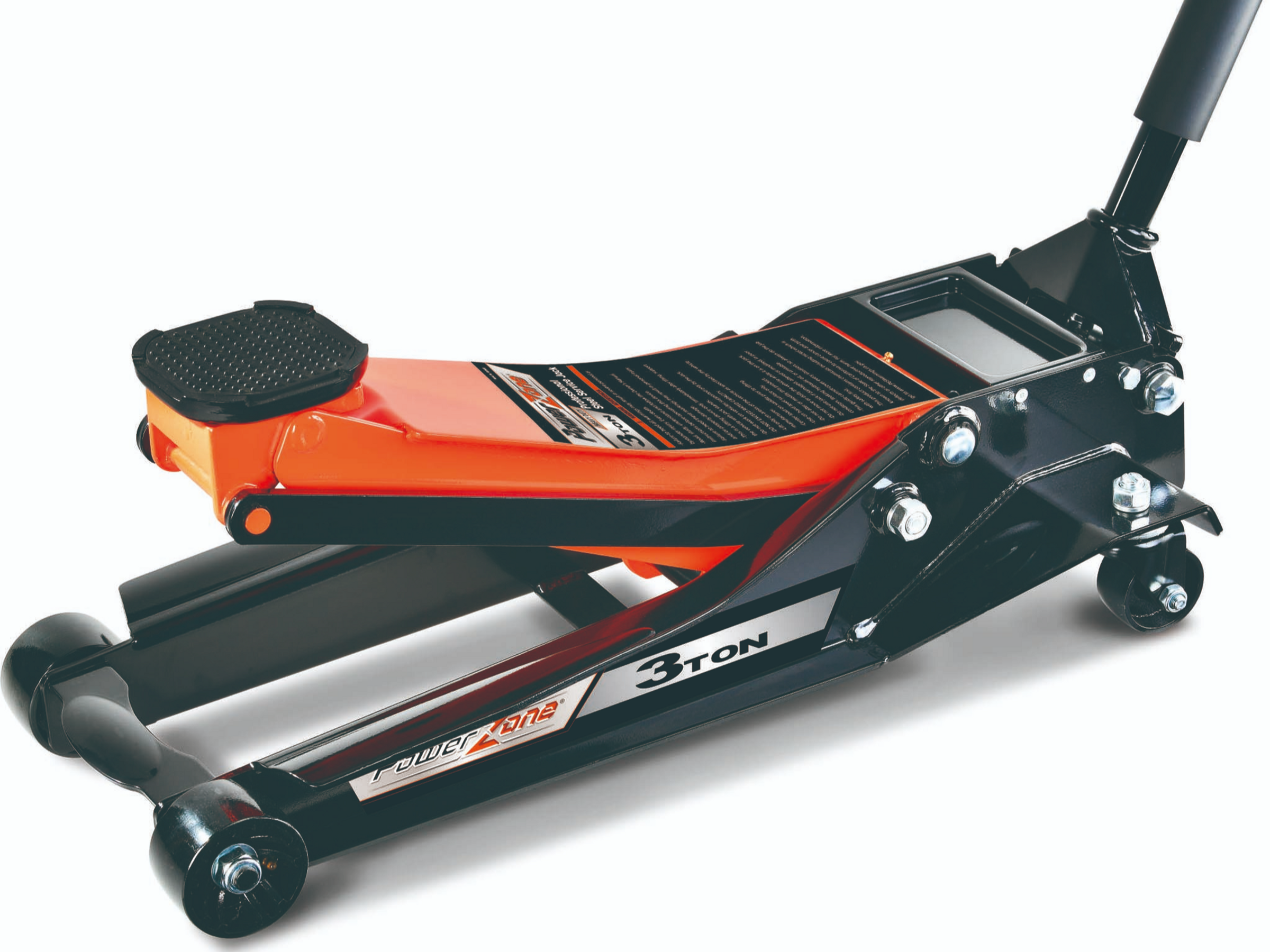 3 Ton Professional Steel Floor Jack with Dual Pump Quick Lifting