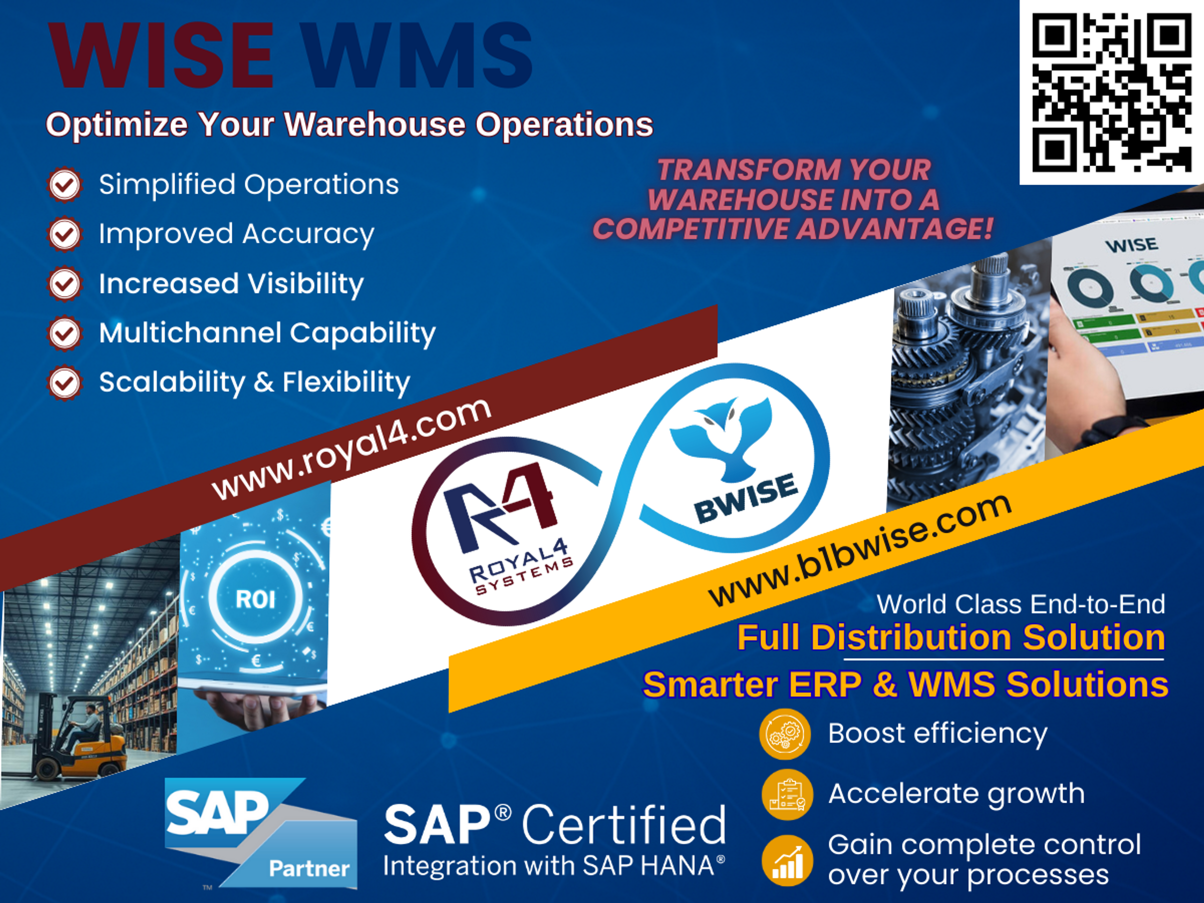WISE WMS & BWISE: End-to-End ERP & WMS Distribution Solution