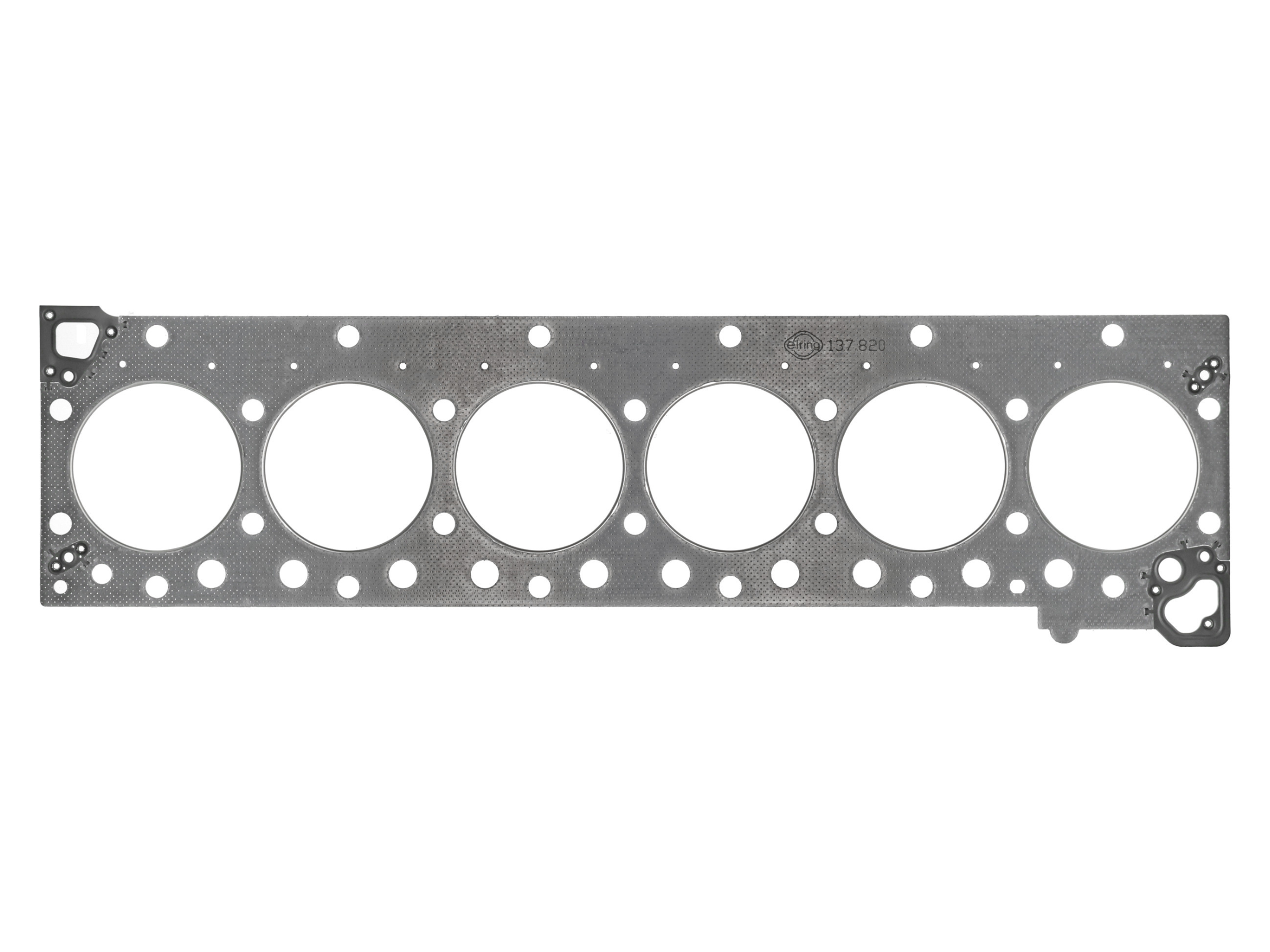 metal/soft material cylinder head gasket