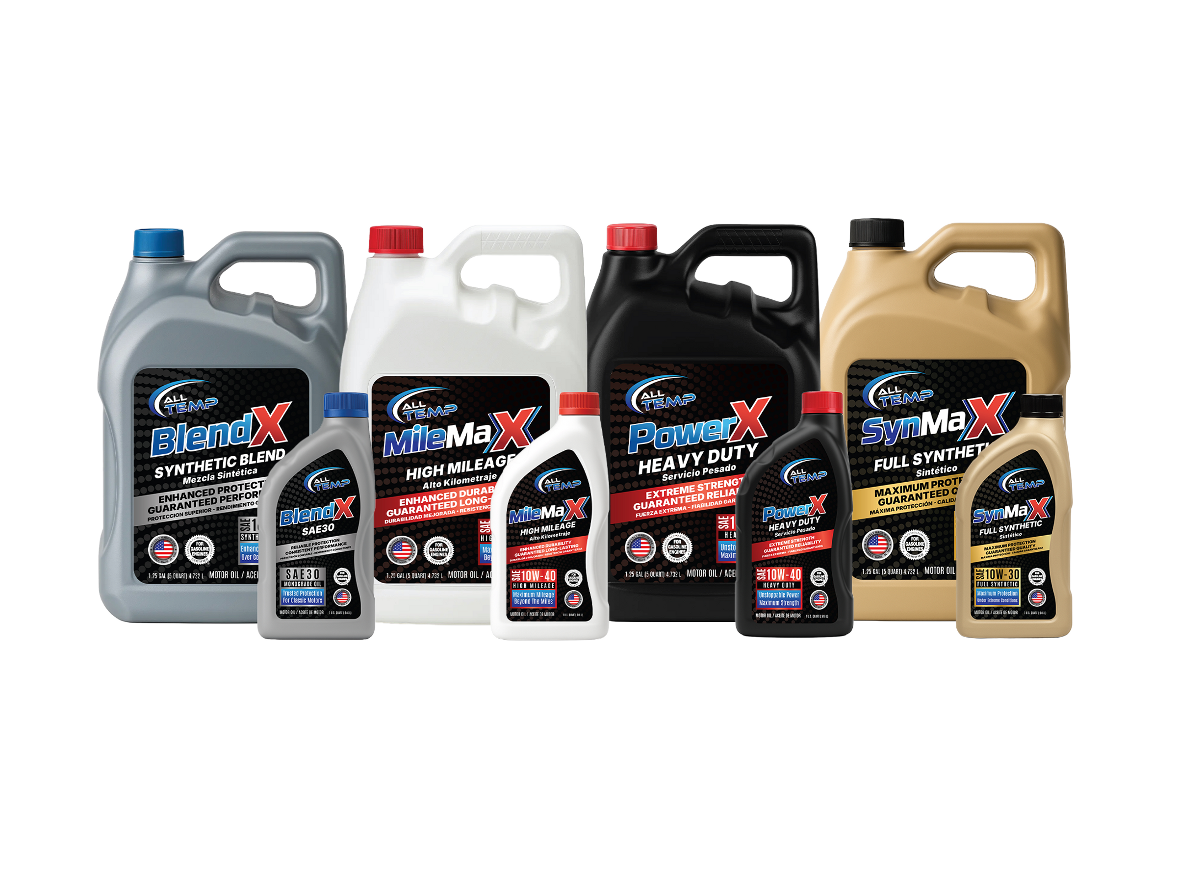 ALL TEMP Motor Oil X Series