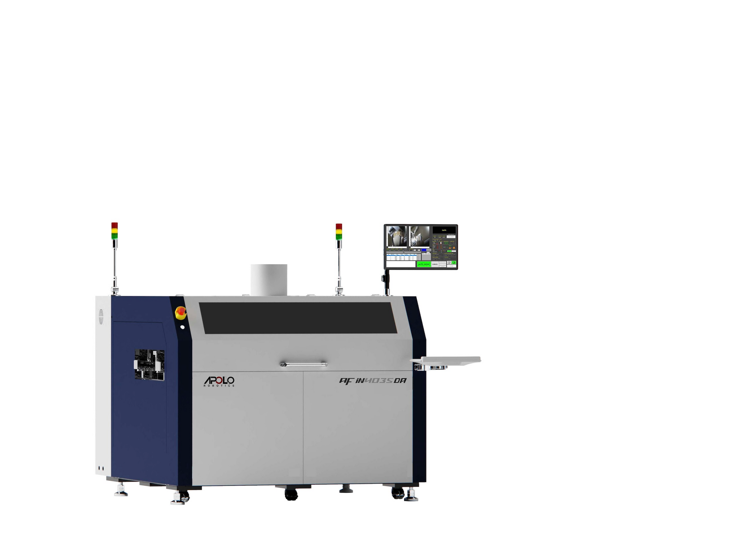 AF IN4035DA Dual Pot Inline 3-in-one Selective Solder Machine