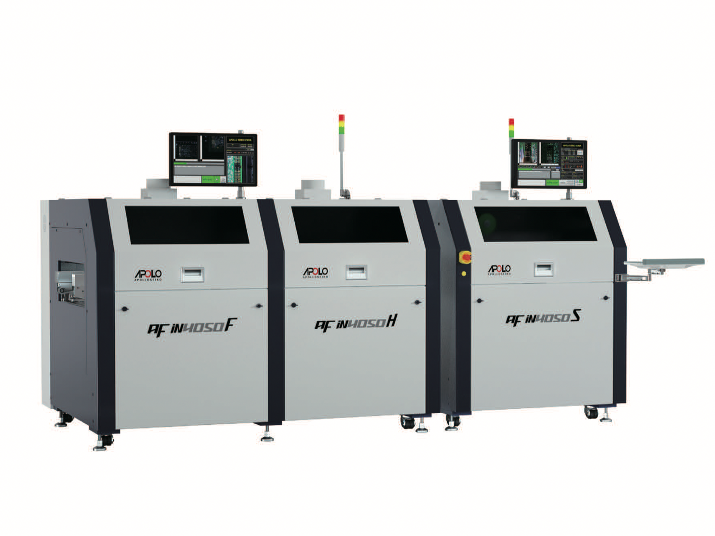 AF IN4050 Z3 Single Pot Inline 3 Zone Selective Soldering Machine
