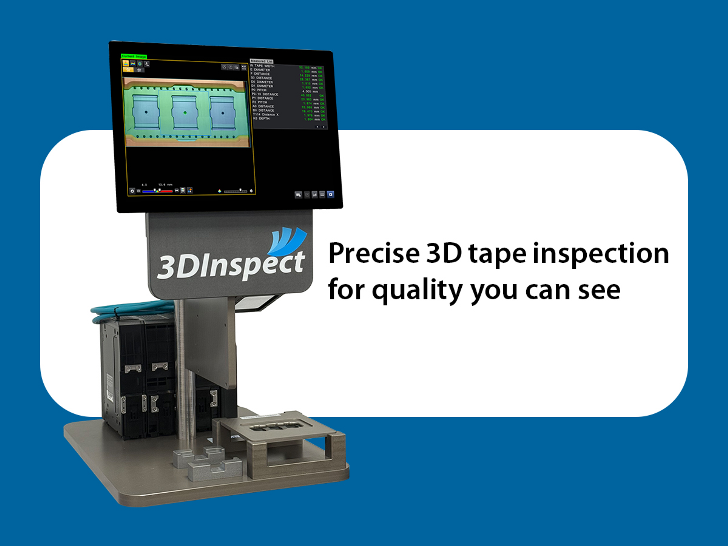 3DInspect: Precision 3D Tape Inspection for Quality You Can See