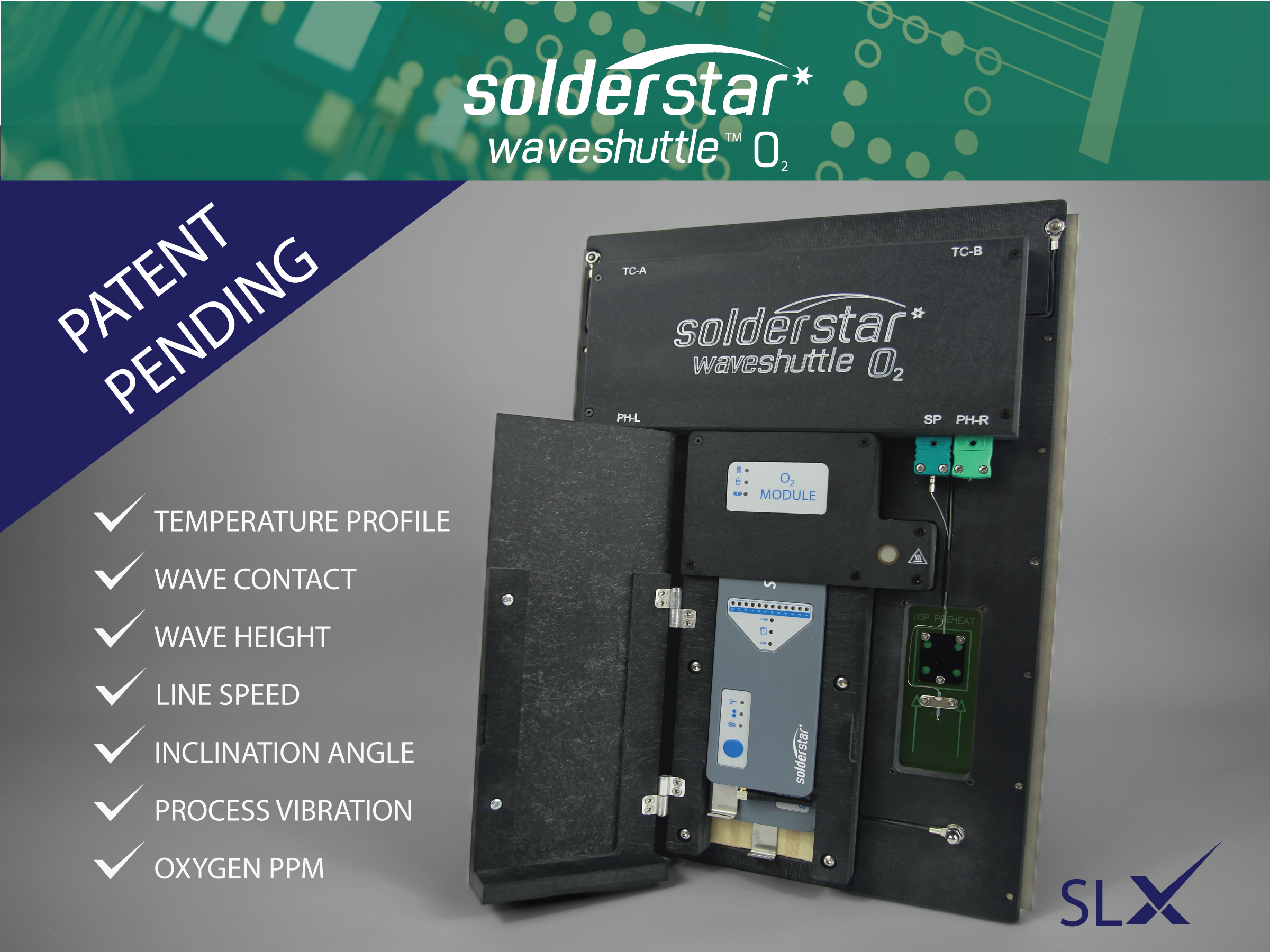 WaveShuttle O2 - Wave Solder Analyzer