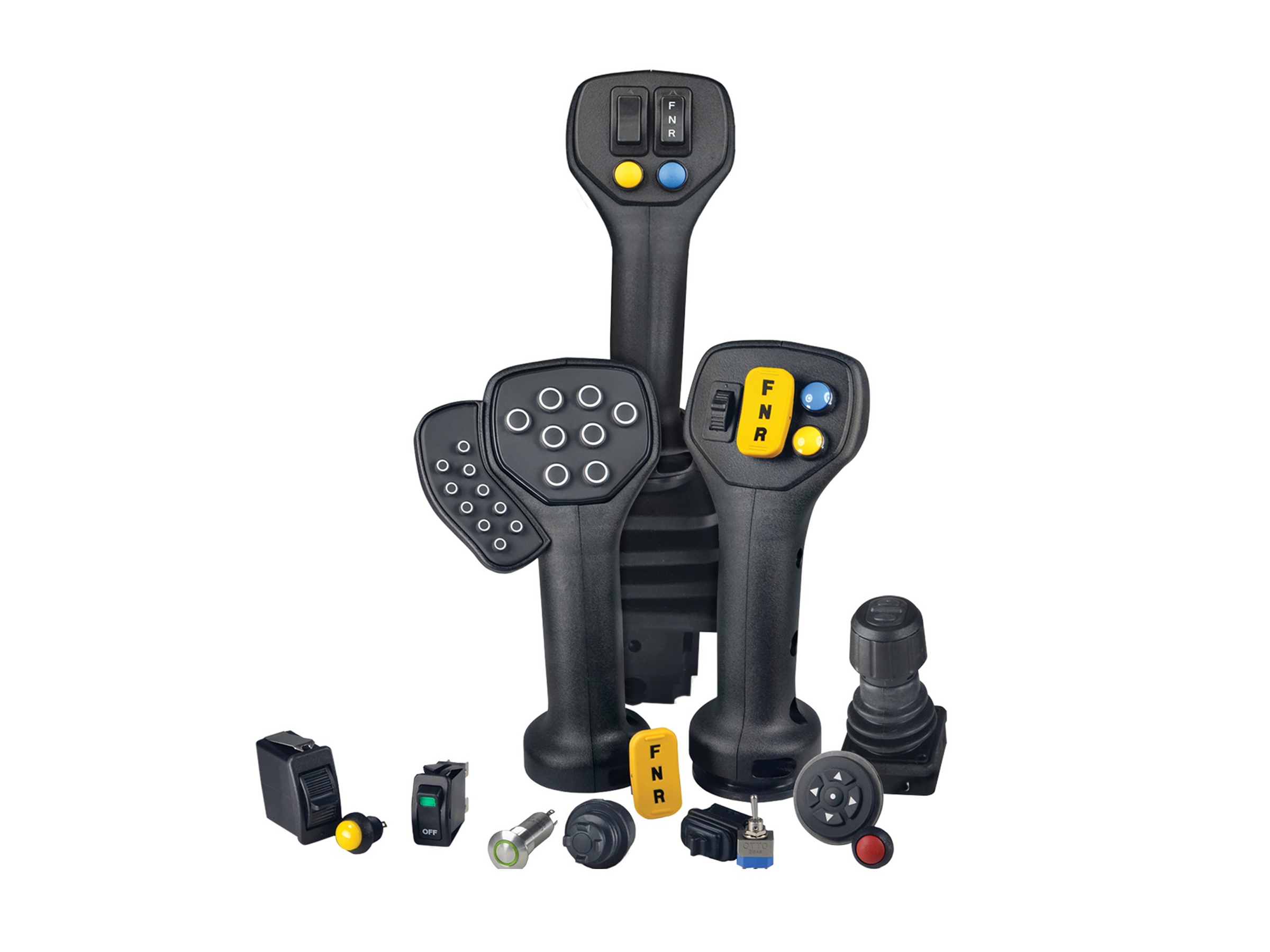 Customizable Grips, Joysticks and Switches