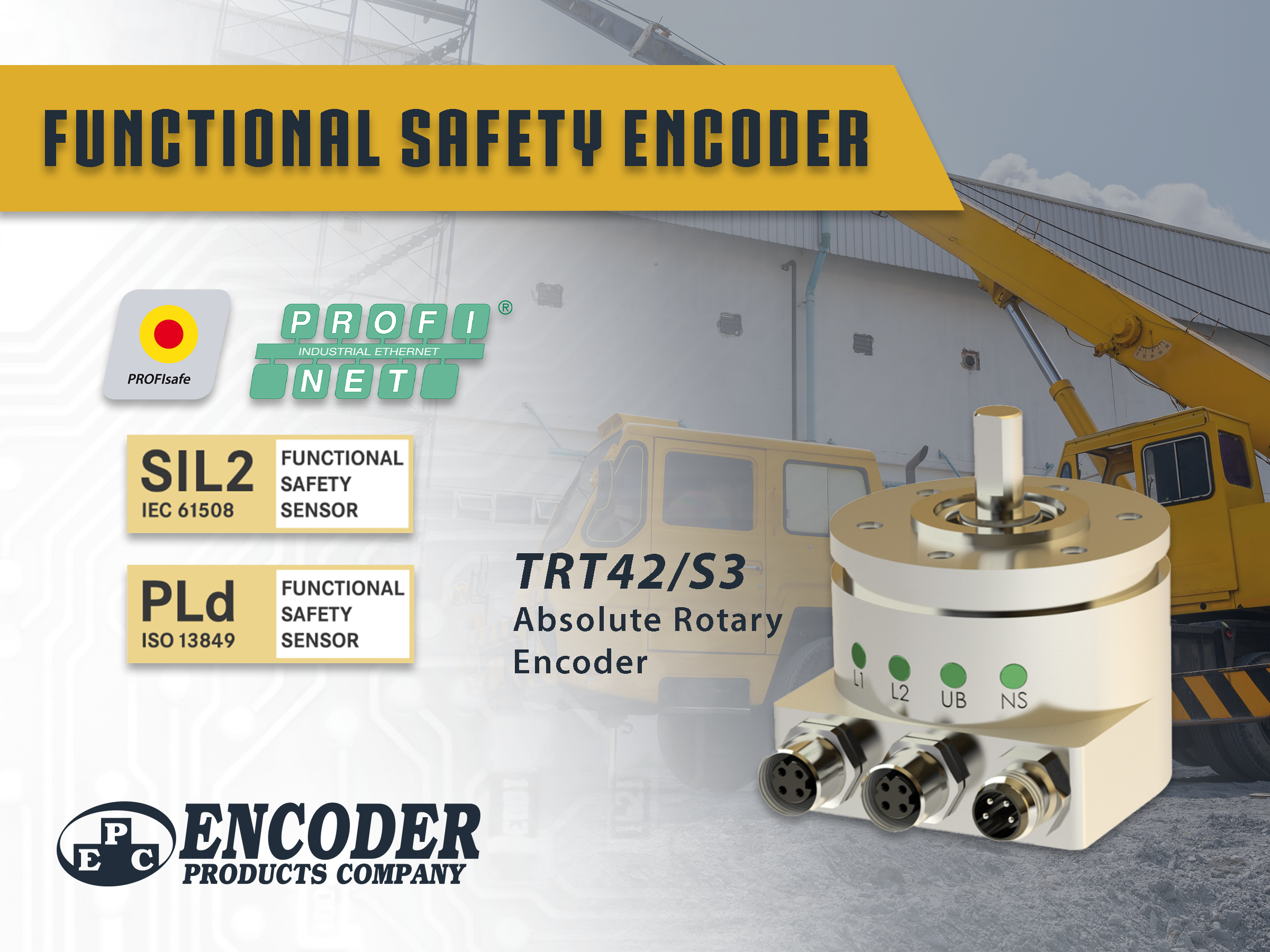 TRT42/S3 Functional Safety Encoder