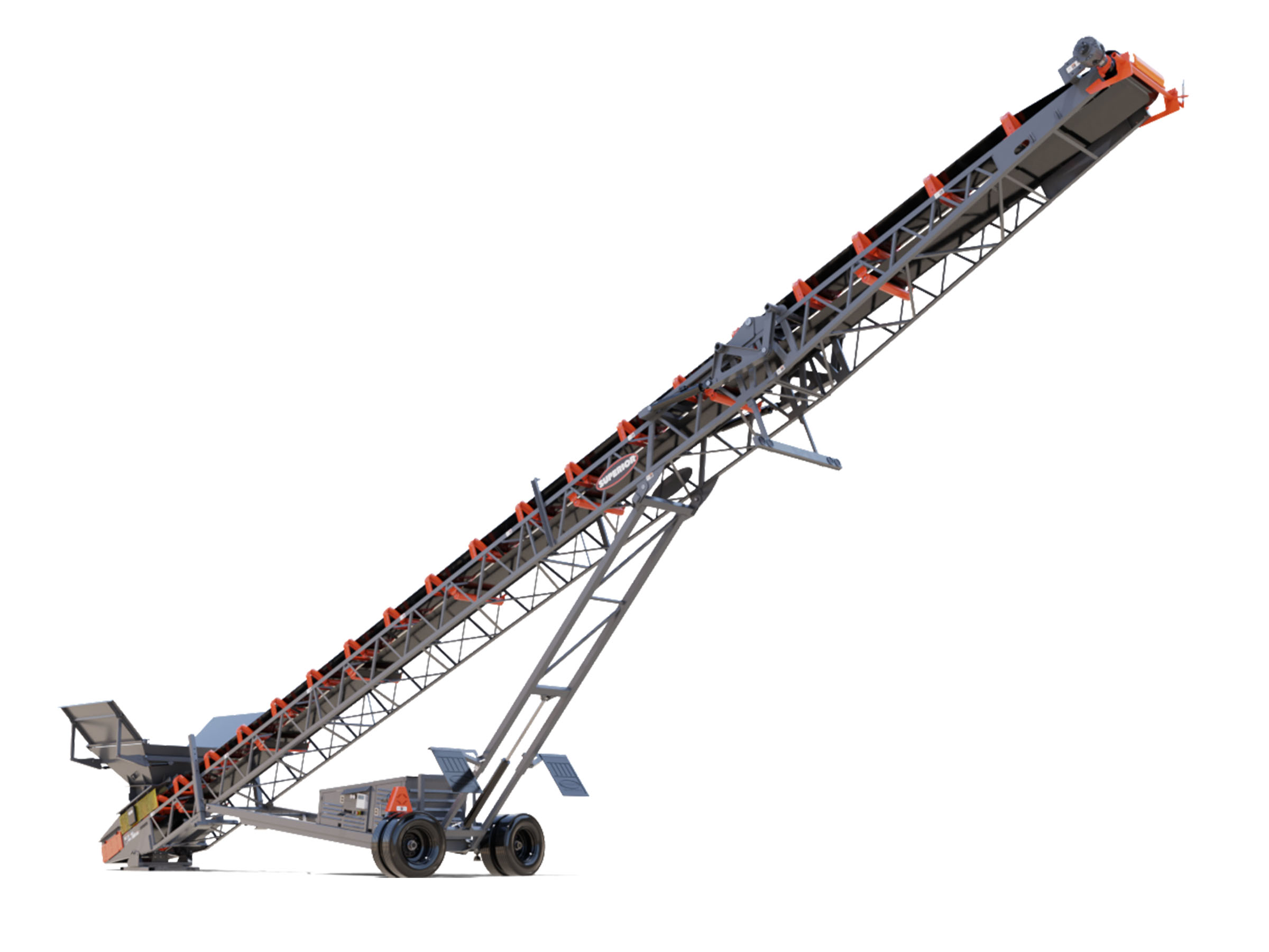 New Self-Contained Portable Radial Stacker