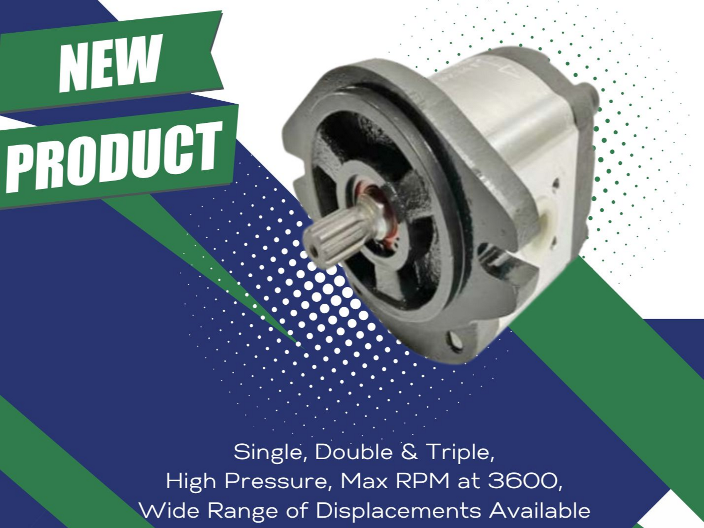 NEW Aluminum Gear Pumps: Group 1, 2 & 3