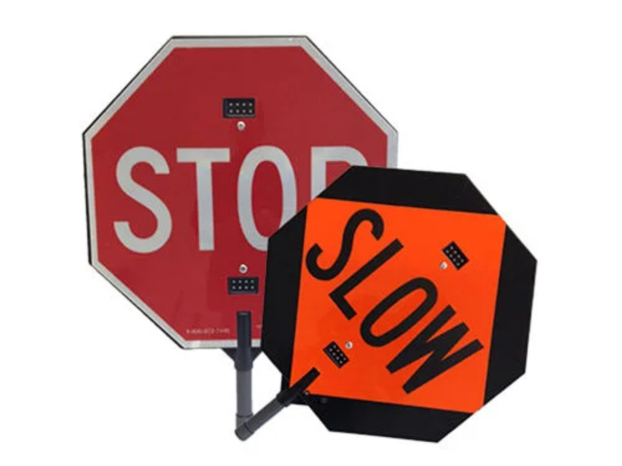 LED Stop Slow Paddles