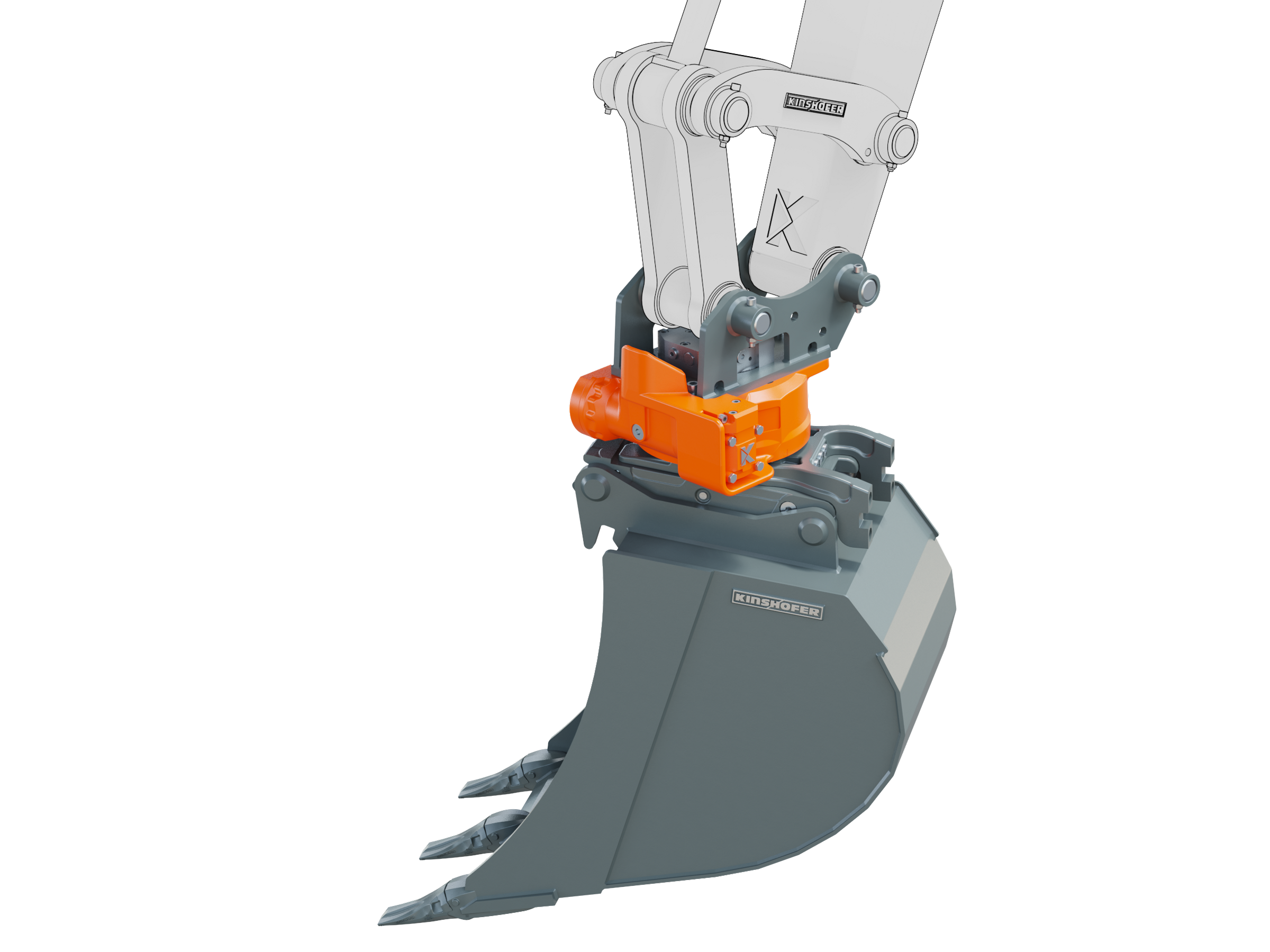 RC Rotary Coupler - 360° rotation and quick coupling