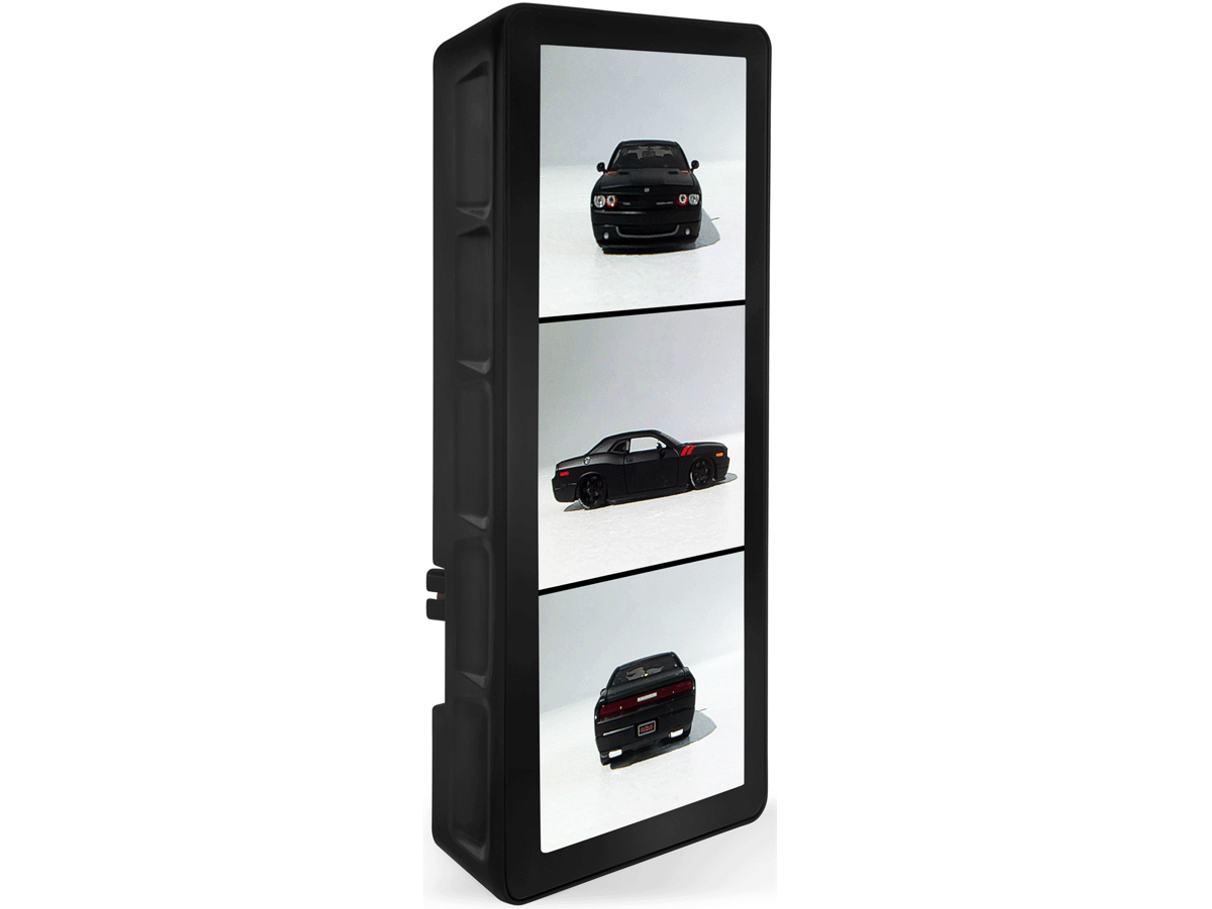 MDDE3124_vertical Smart 12.3" display with 3 camera pictures