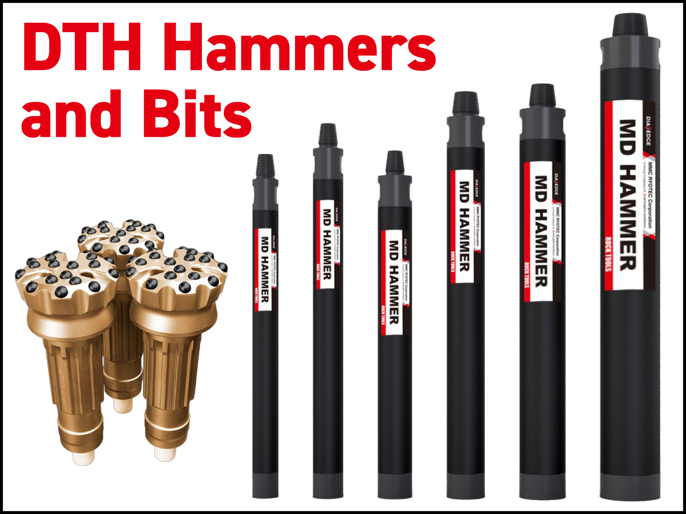 DTH Hammers and DTH Bits