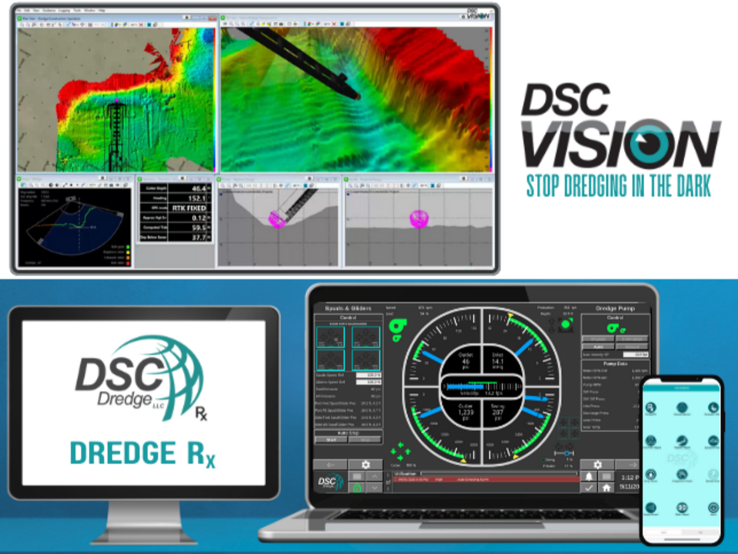 DSC's Technology Solutions - DSC Vision & Dredge Rx