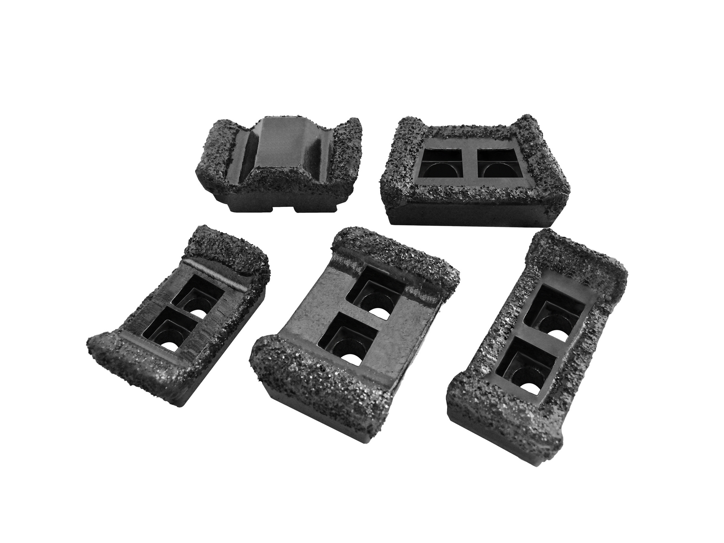 Wood grinder teeth
