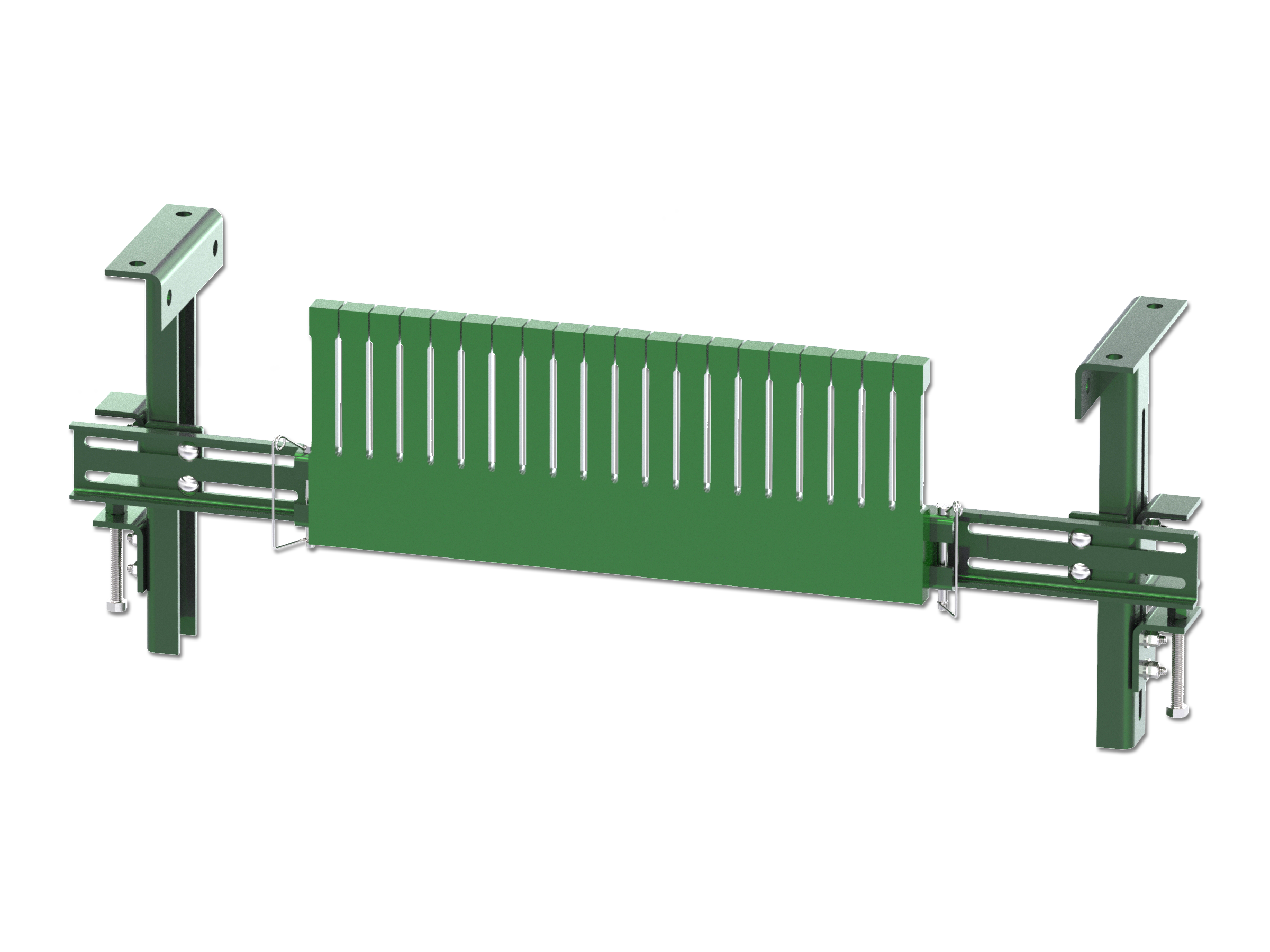 Chevron belt cleaner