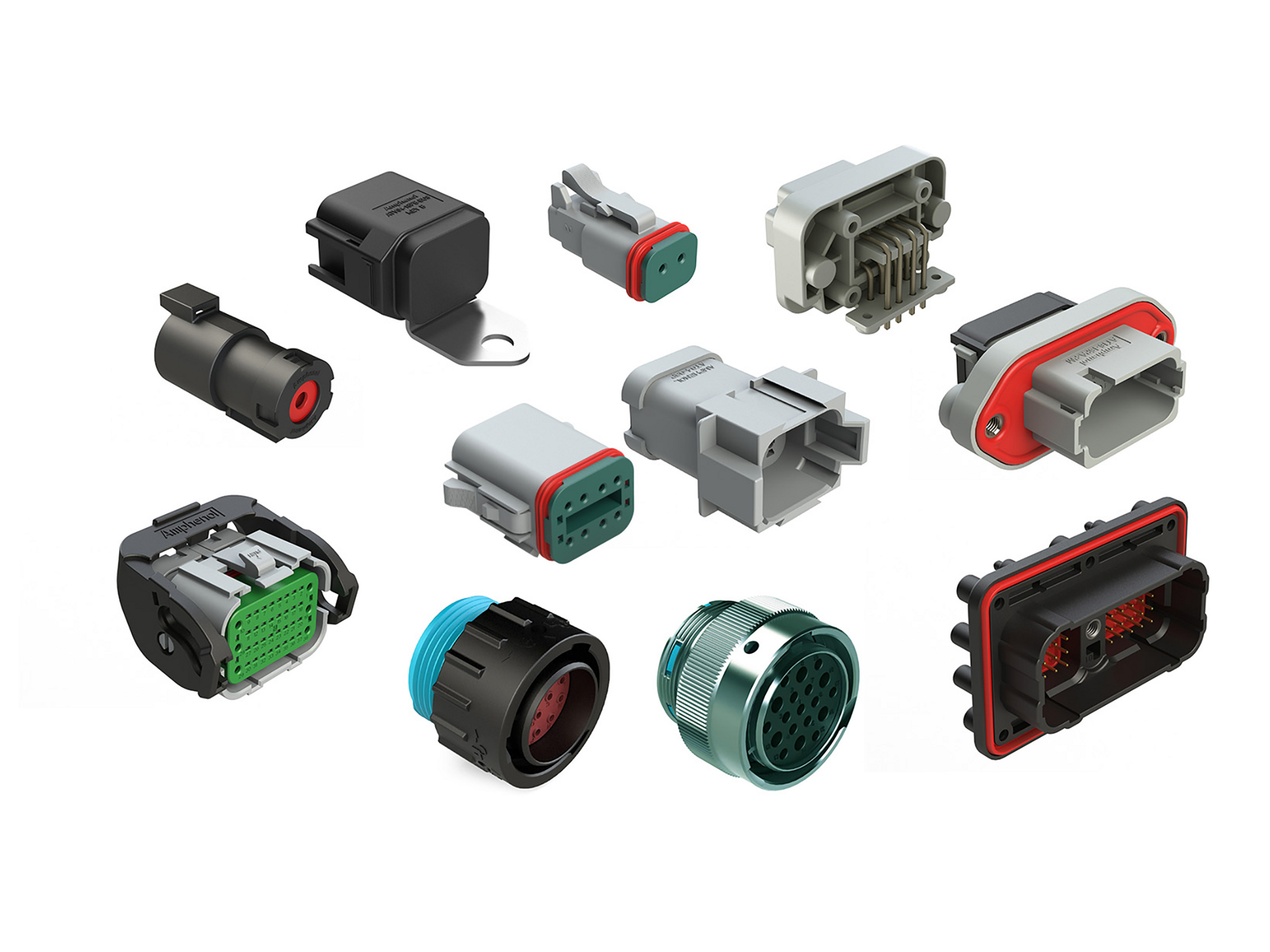 A Series™ Family of Heavy Duty, Multi-Pin Connectors