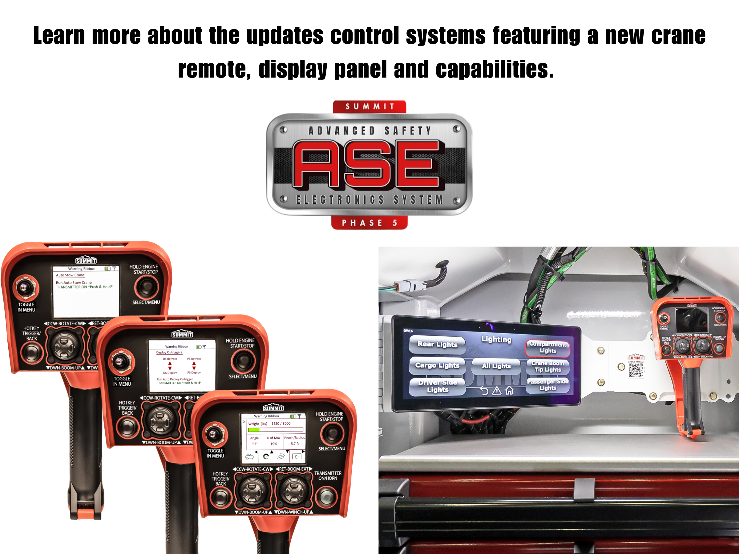 Advanced Safety Electronics (ASE) Phase 5 Smart Controls