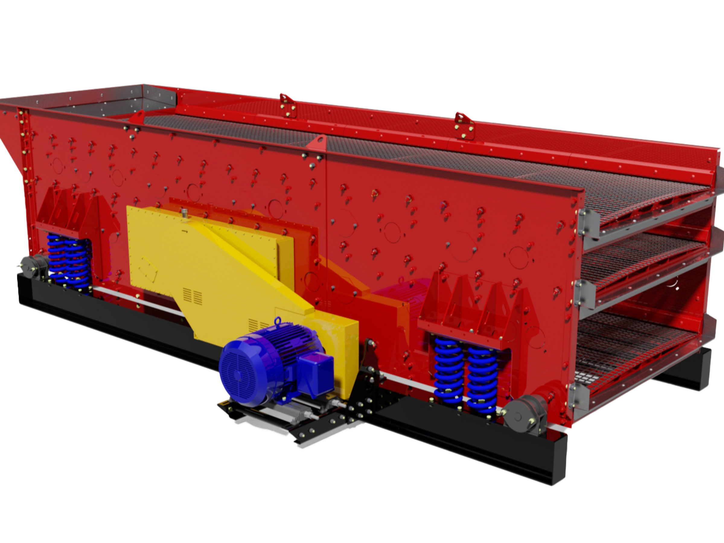 Horizontal Aggregate Screens