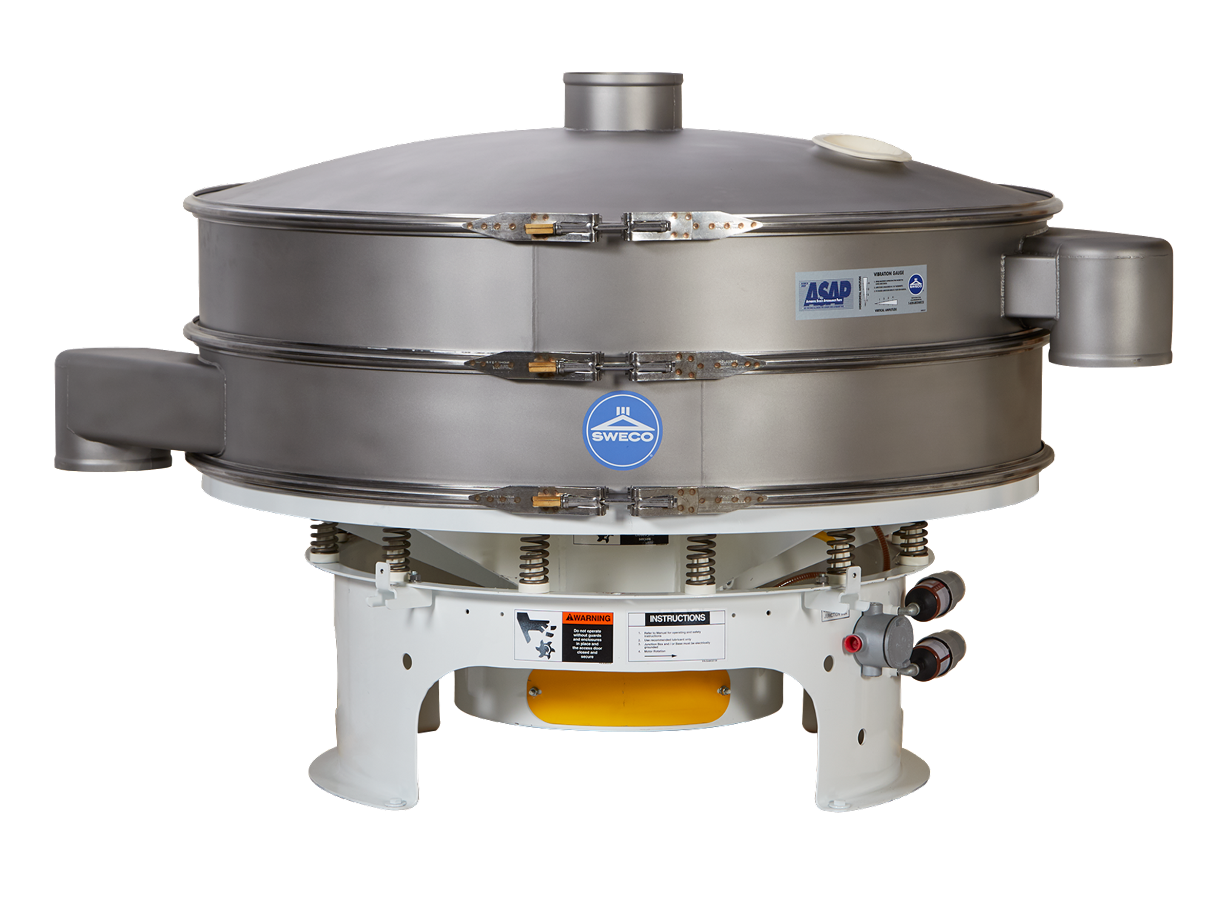 SWECO Vibro-Energy Round Separator