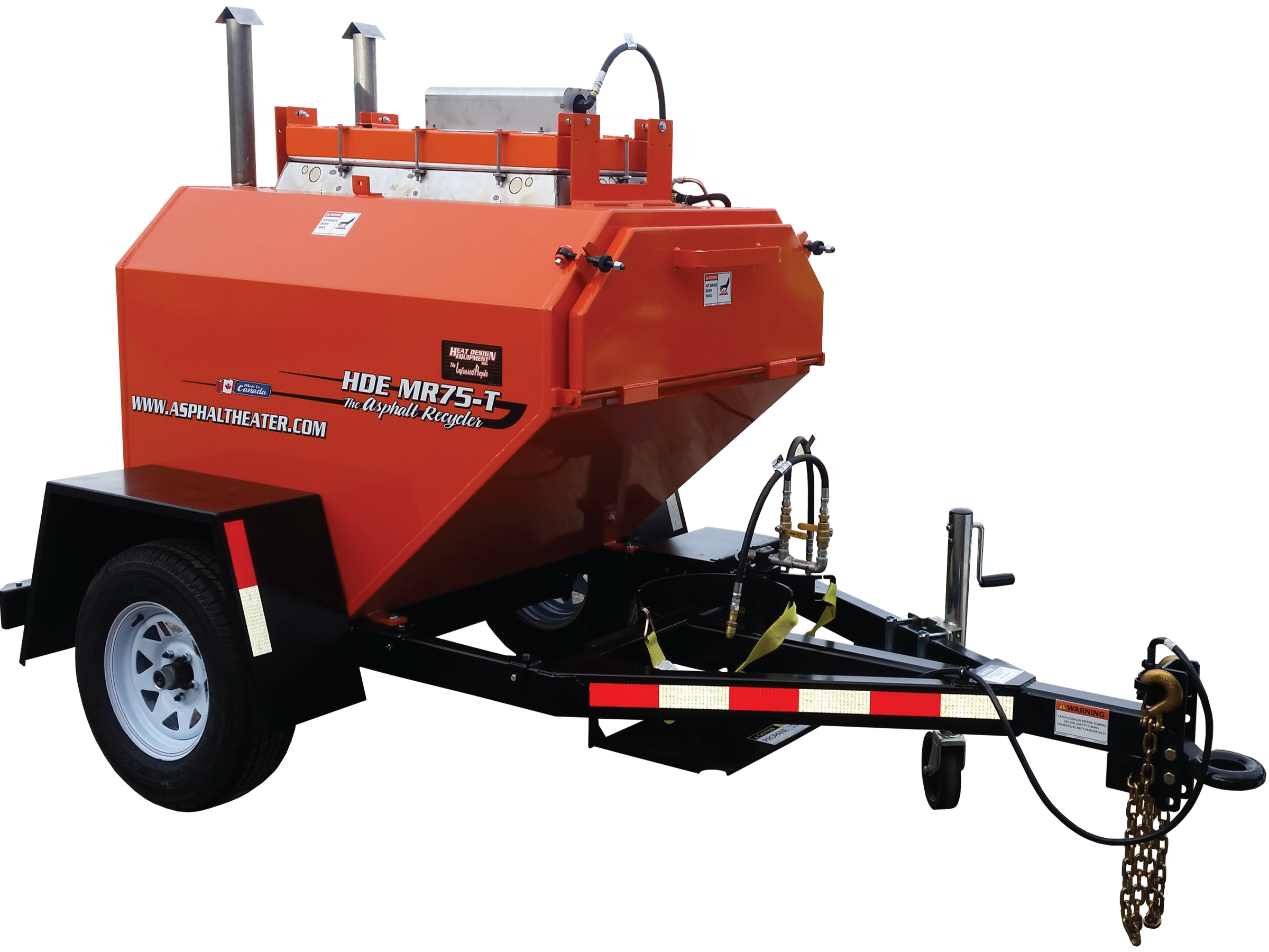 Asphalt Recyclers by HDE – MR Series & 100% RAP Recycler