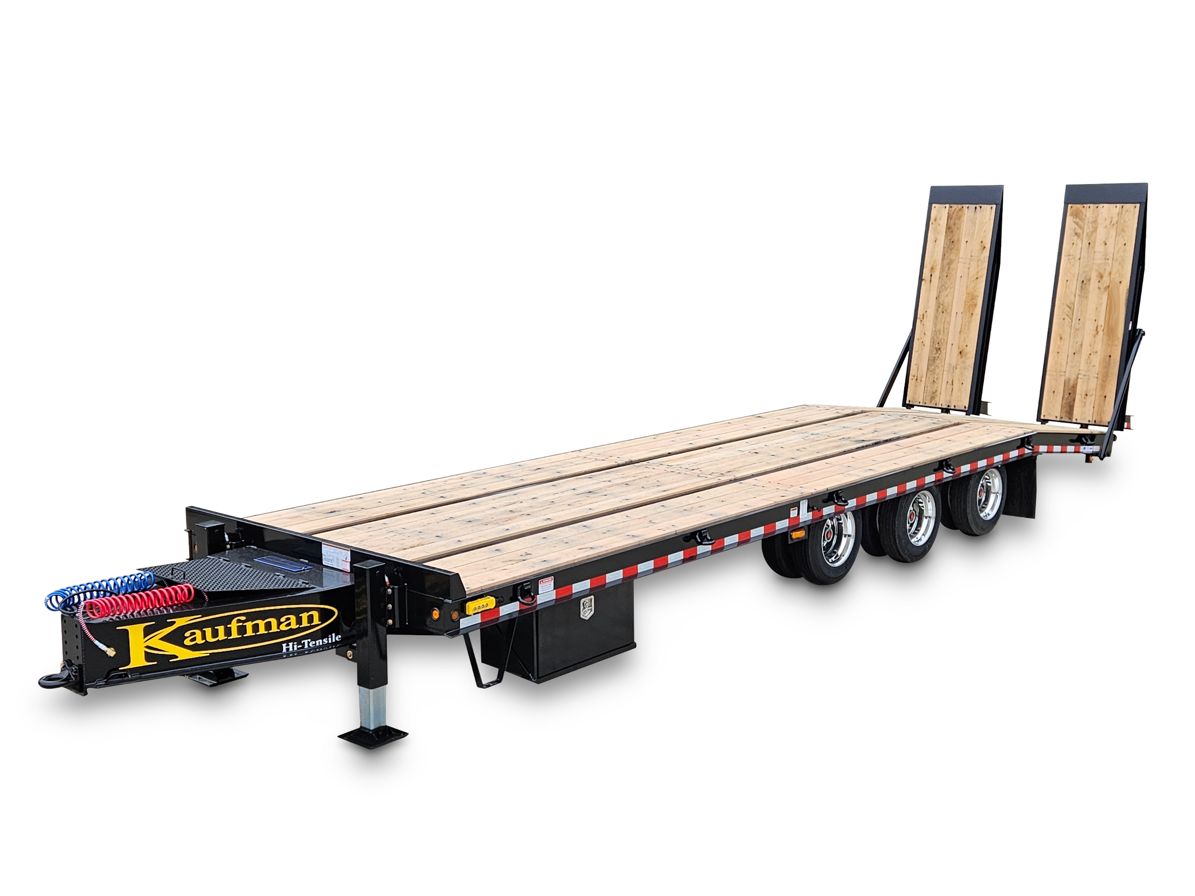 25 Ton Heavy Equipment Flatbed Trailer