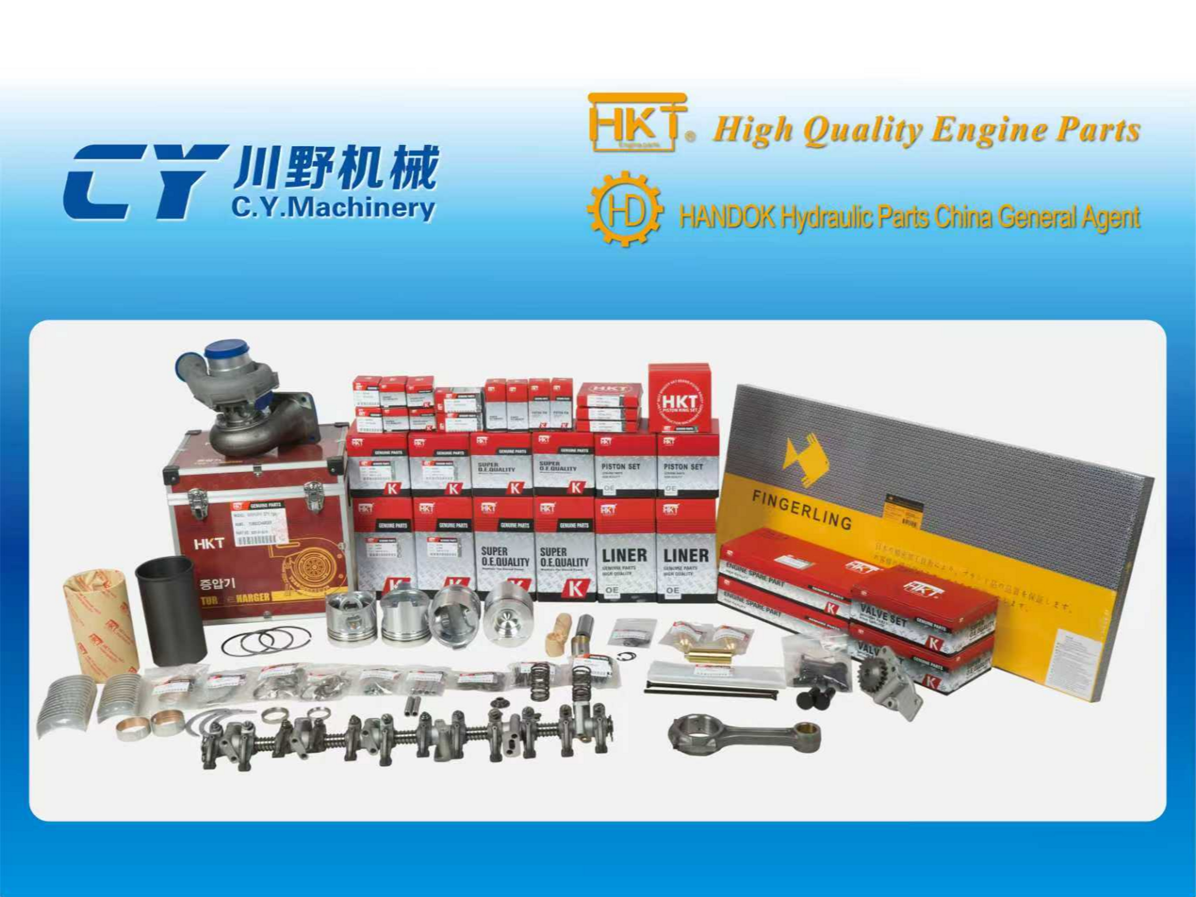 Engine Spart Parts for Construction Machinery