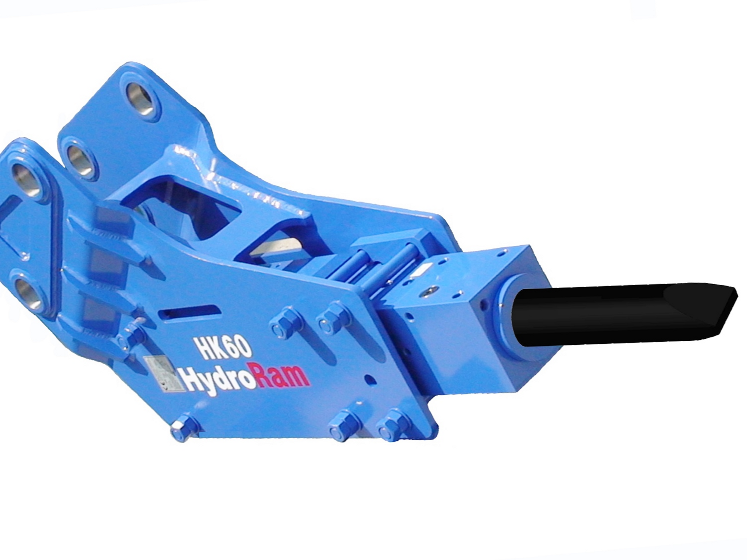HydroRam HK60 (1500 ft. lb. impact class) Loader Backhoe Hammer