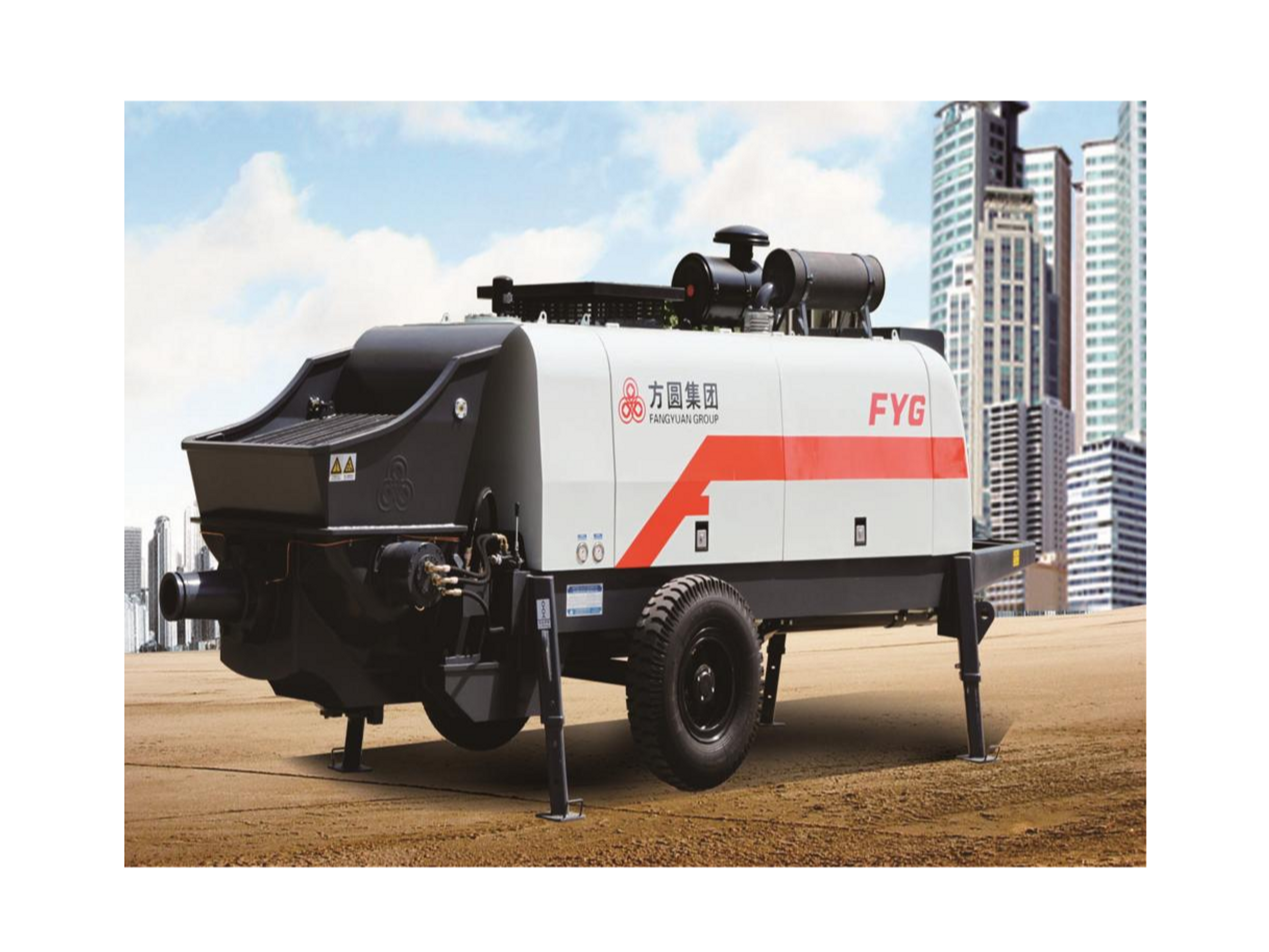Concrete pumps