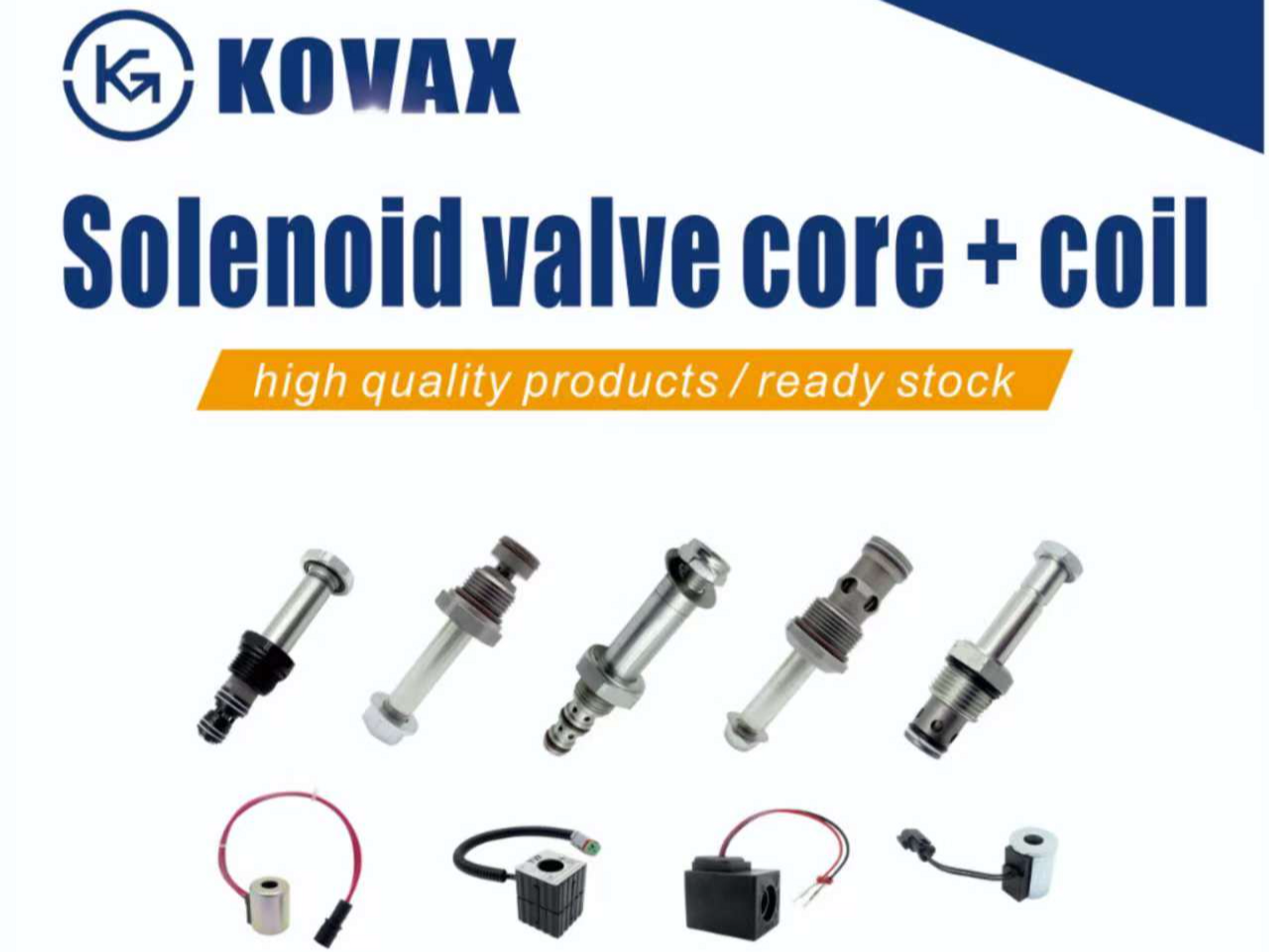 Solenoid Valve core and coil