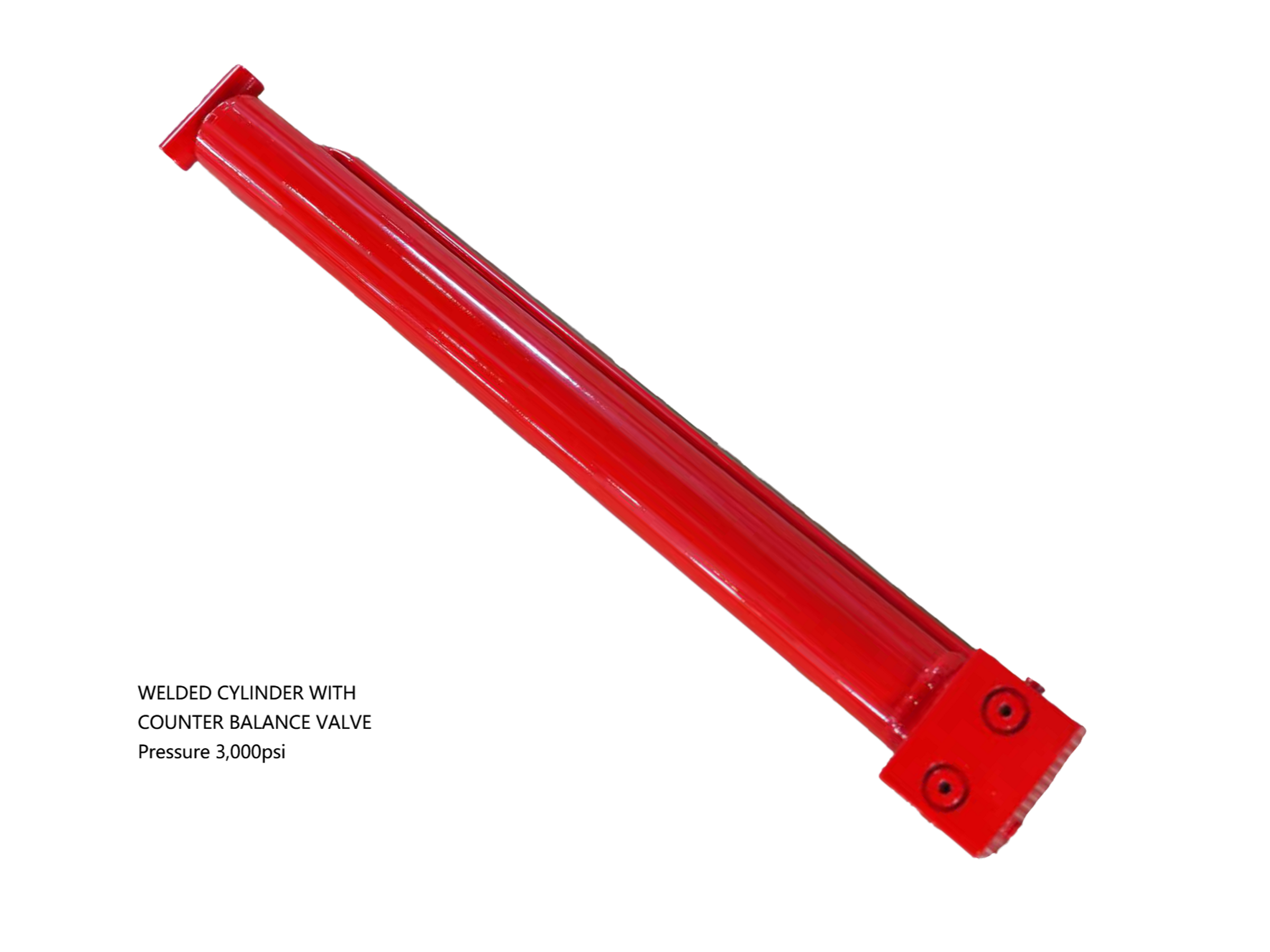 WELDED CYLINDER WITHCOUNTER BALANCE VALVE