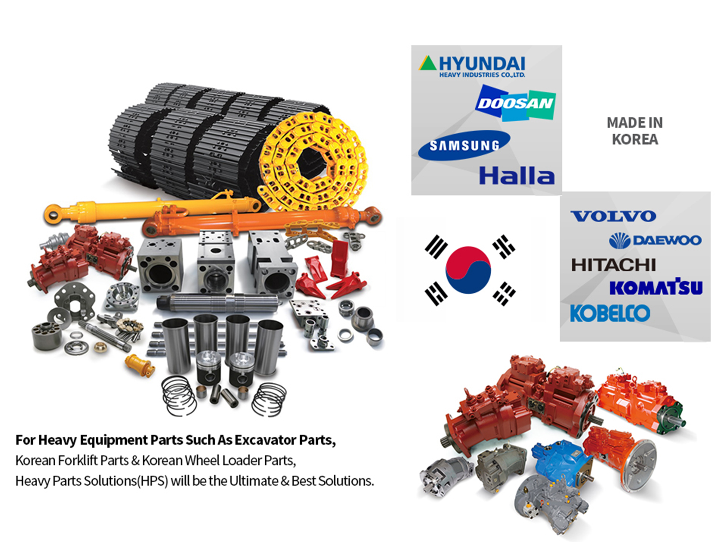 Heavy Equipment Parts and Pump Parts