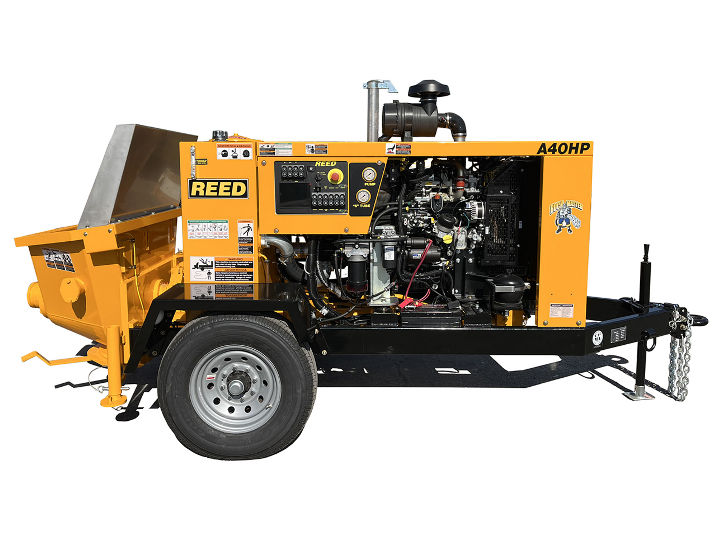 REED Concrete and Shotcrete Pump
