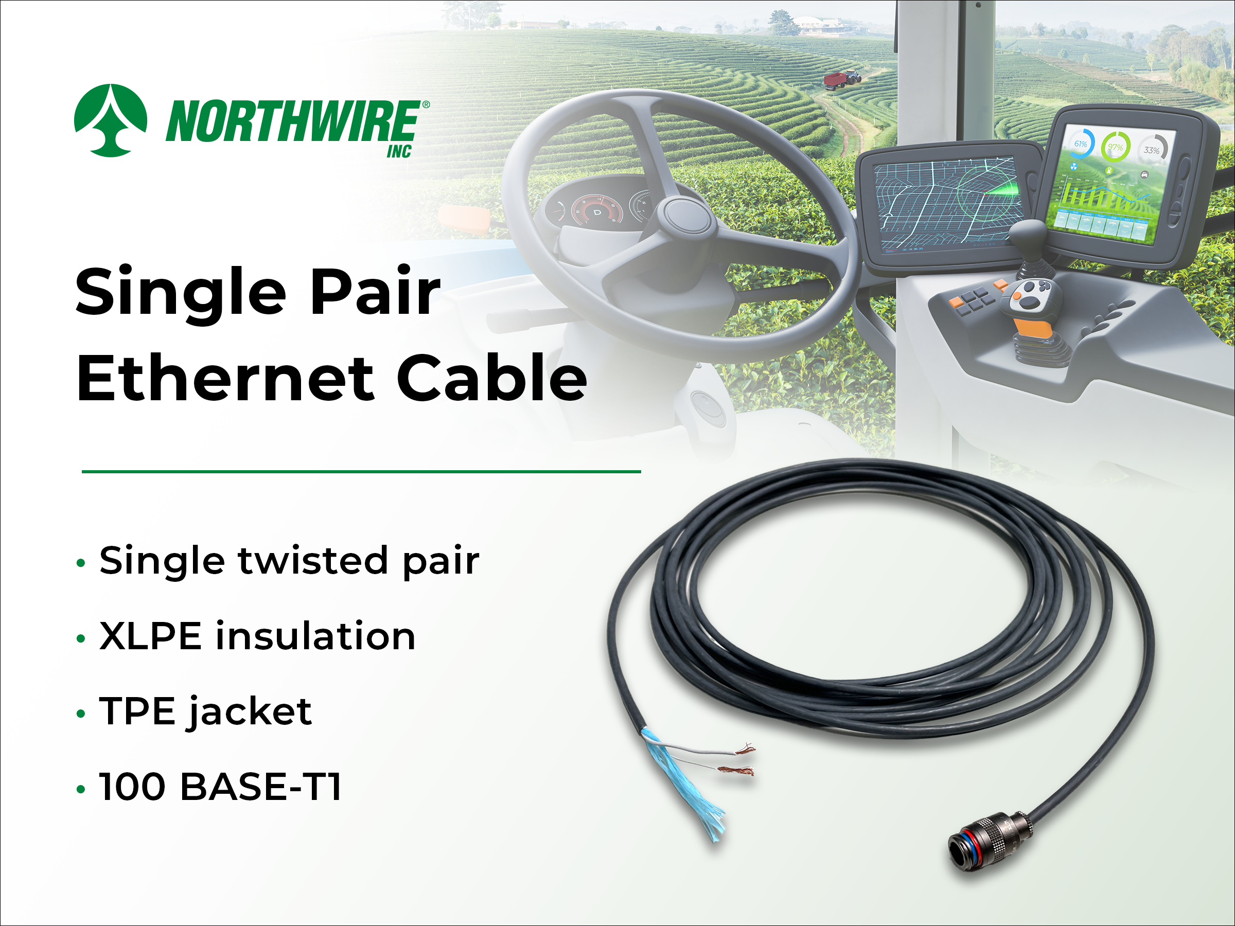 Single Pair Ethernet Custom Cable