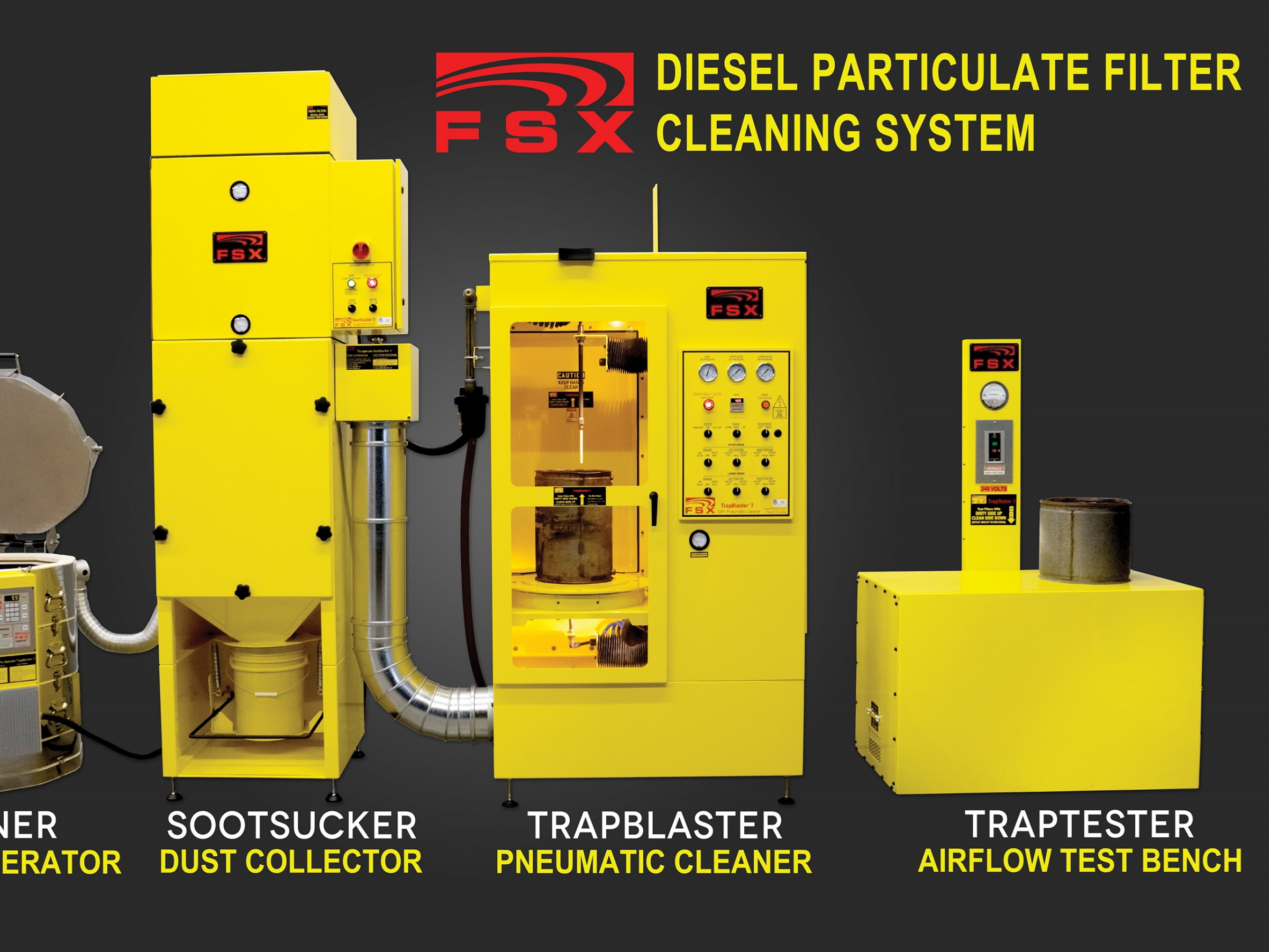 FSX Complete DPF Cleaning System - High Volume