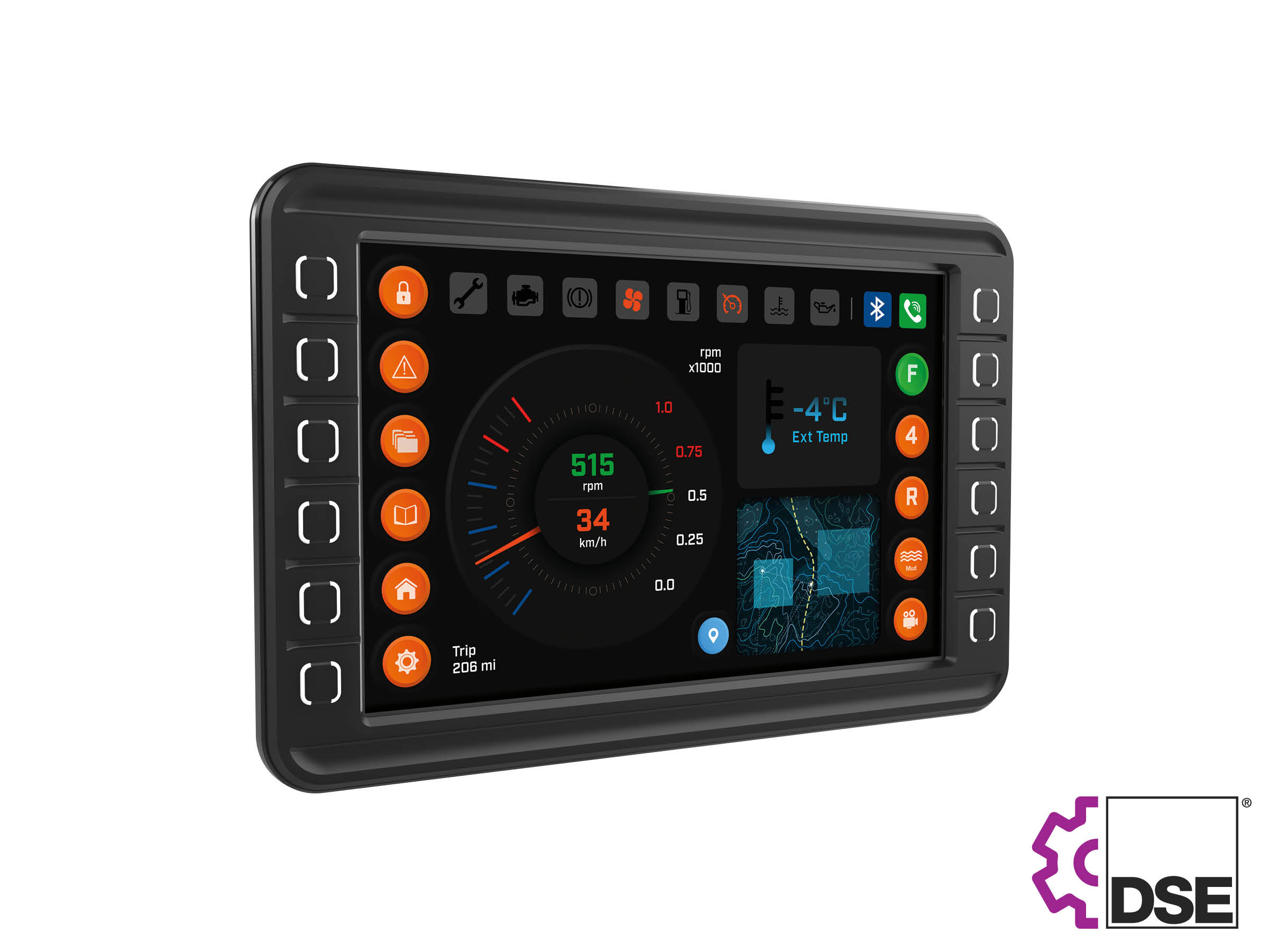 DSEM810 - 10” Programmable Display (Keyed)