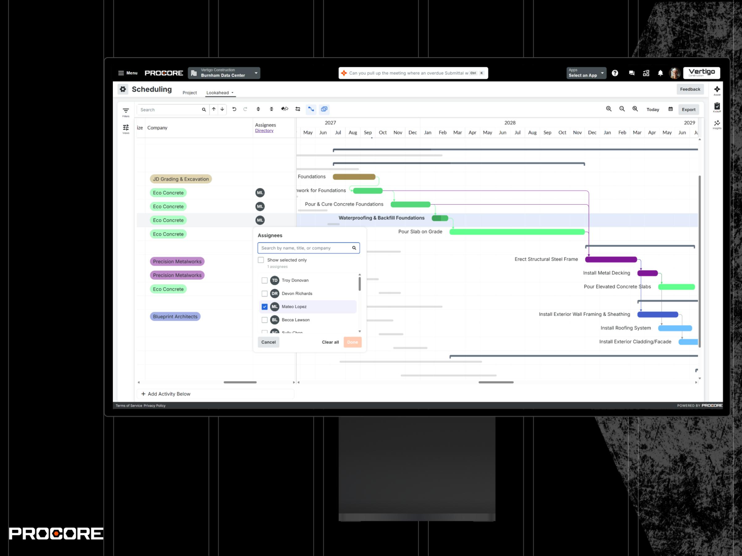 Procore Scheduling - Master Every Detail, Together
