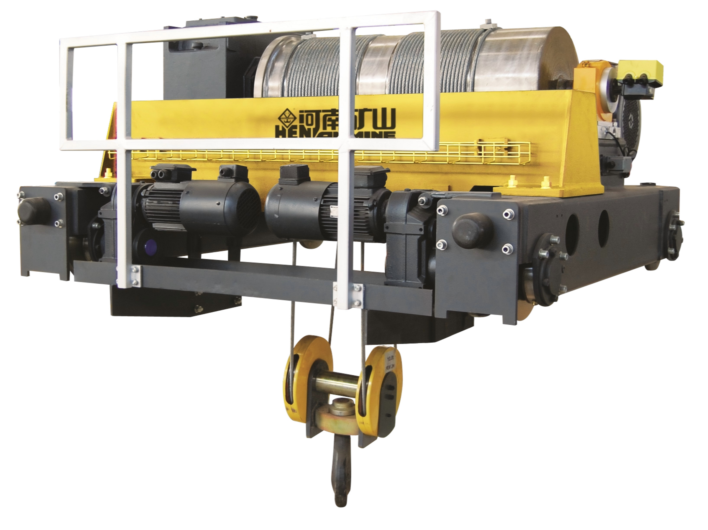 European style hoist for overhead crane