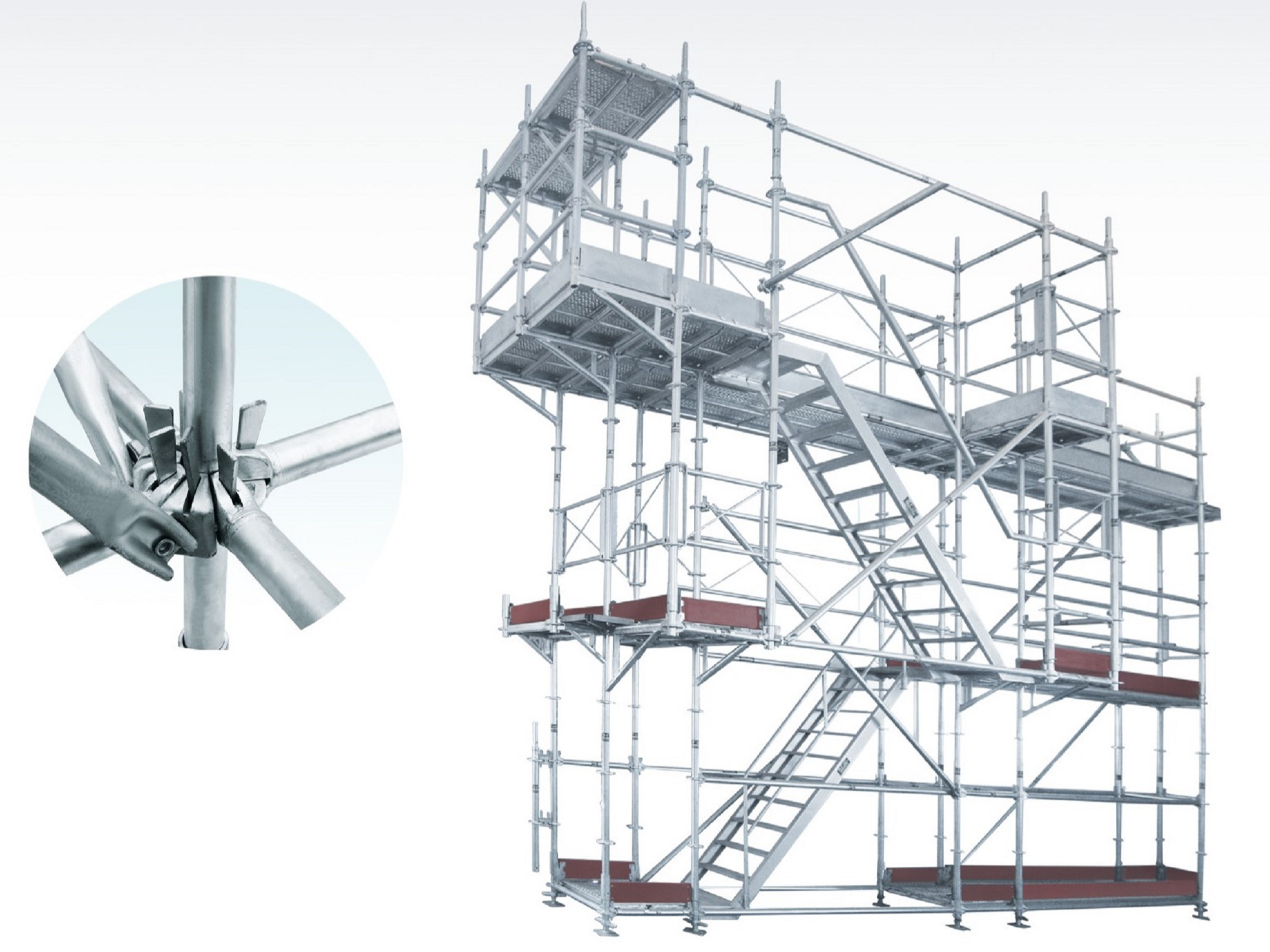 Ringlock scaffold