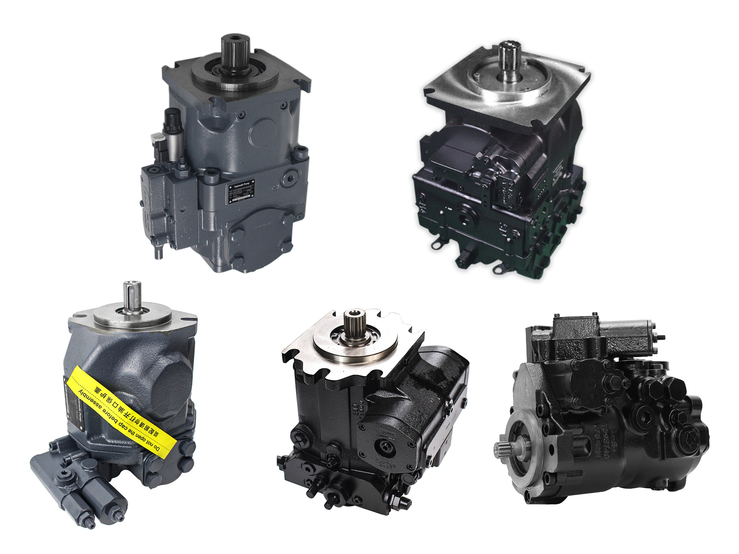 Hydraulic piston pumps