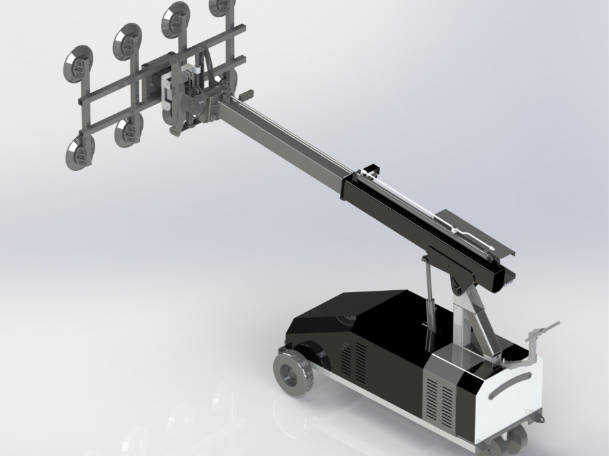 Glazing robot