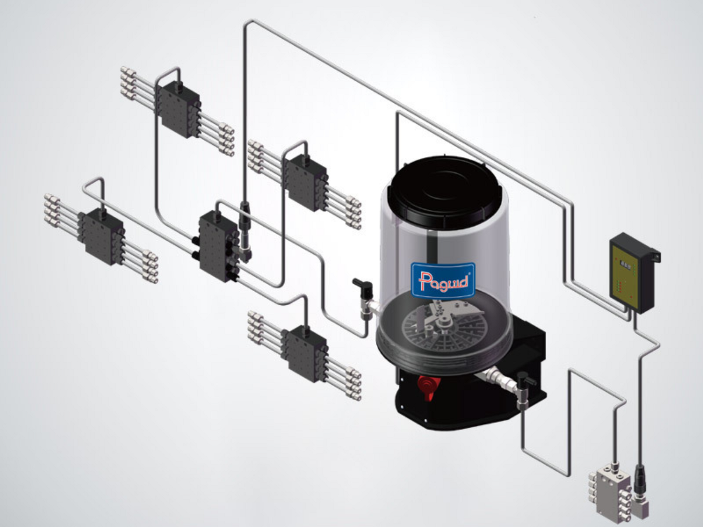Progressive lubrication system