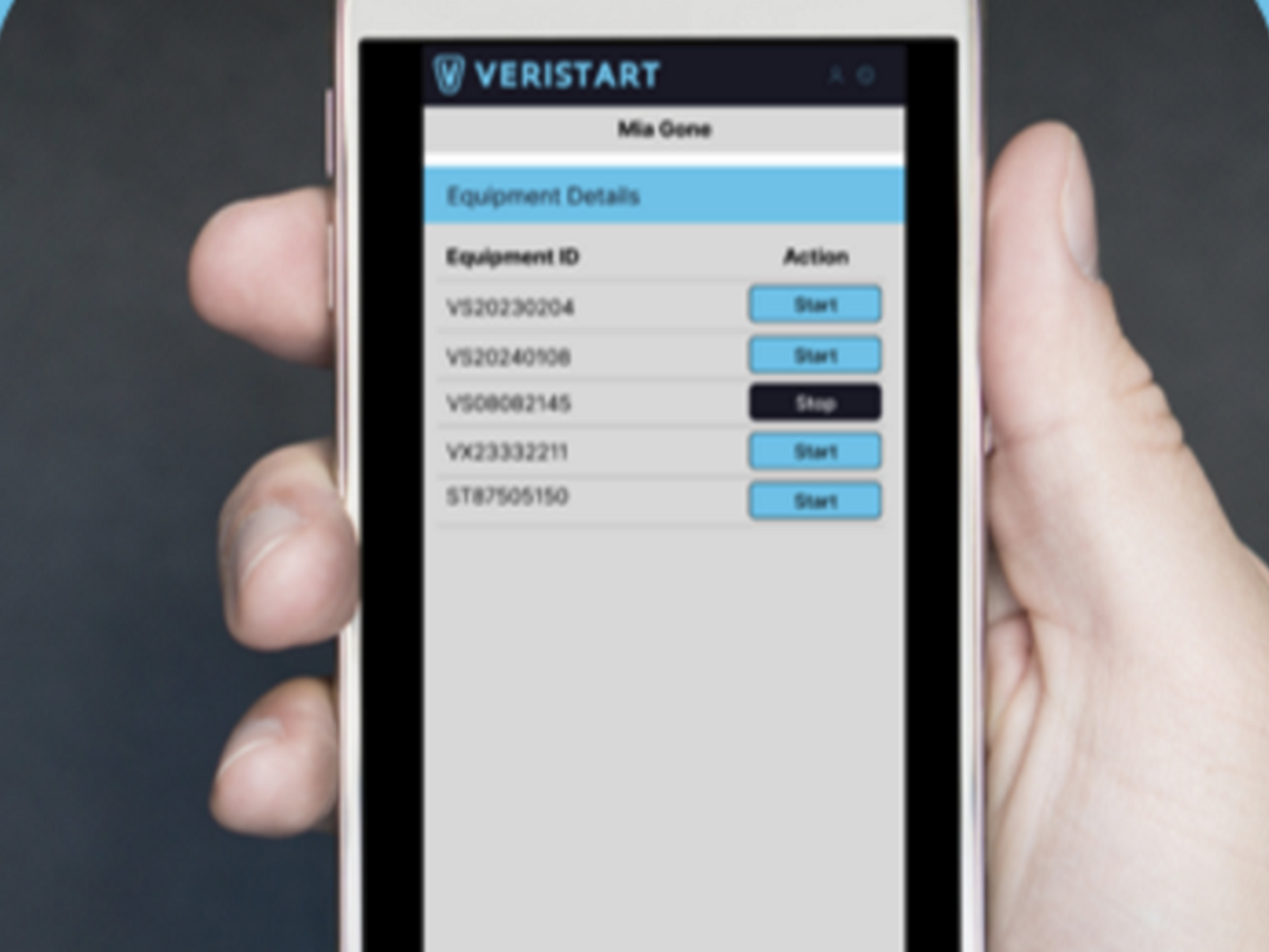 Veristart Access Control App