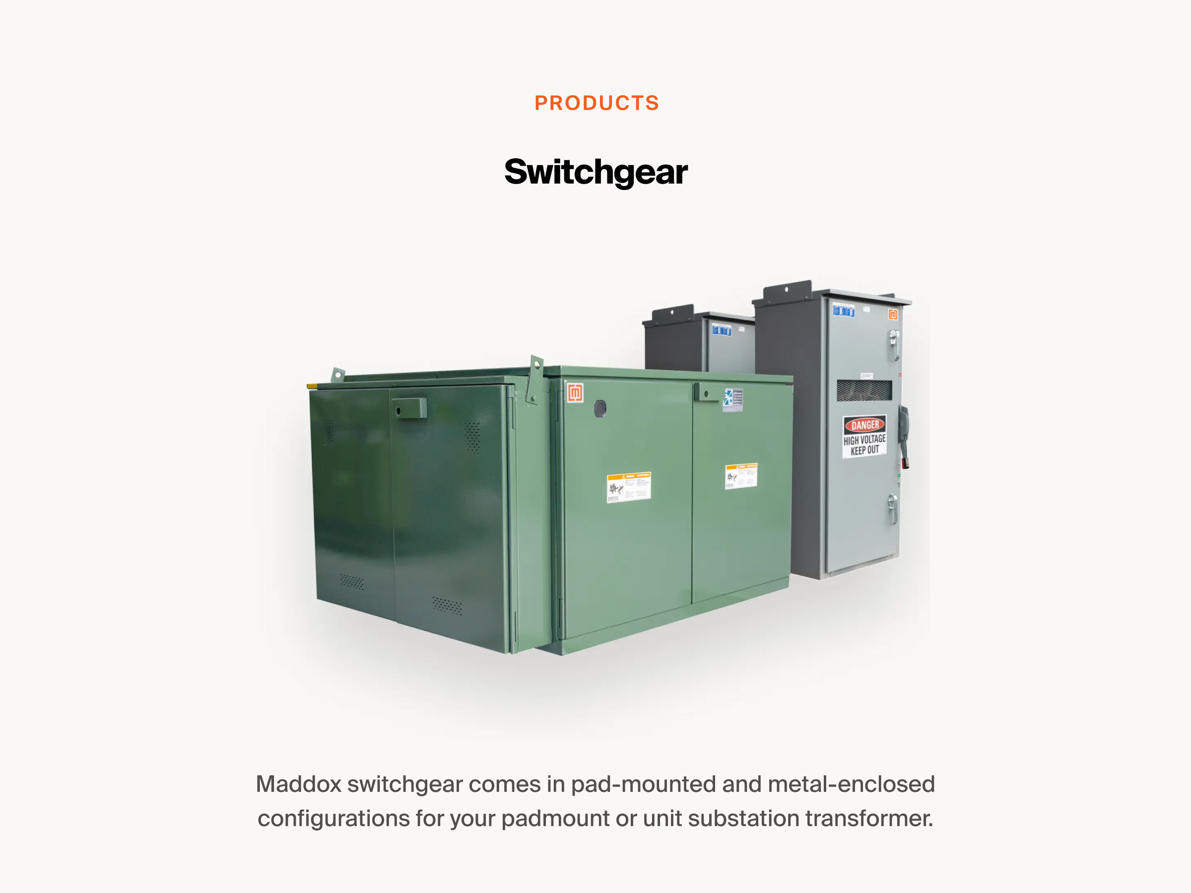 Switchgear. Fast & Hassle-Free